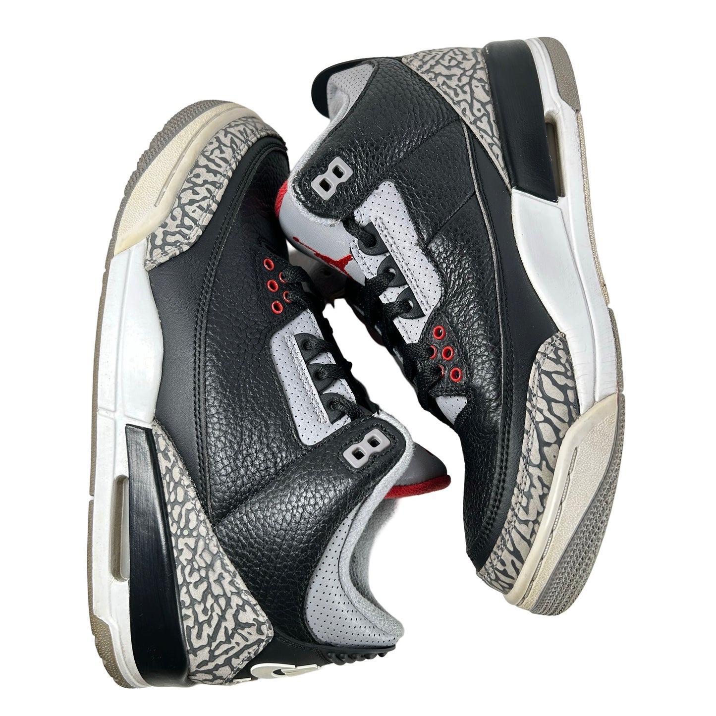 854262 001 Jordan 3 Black Cement 2018 [USED] - 8 M (Used4)