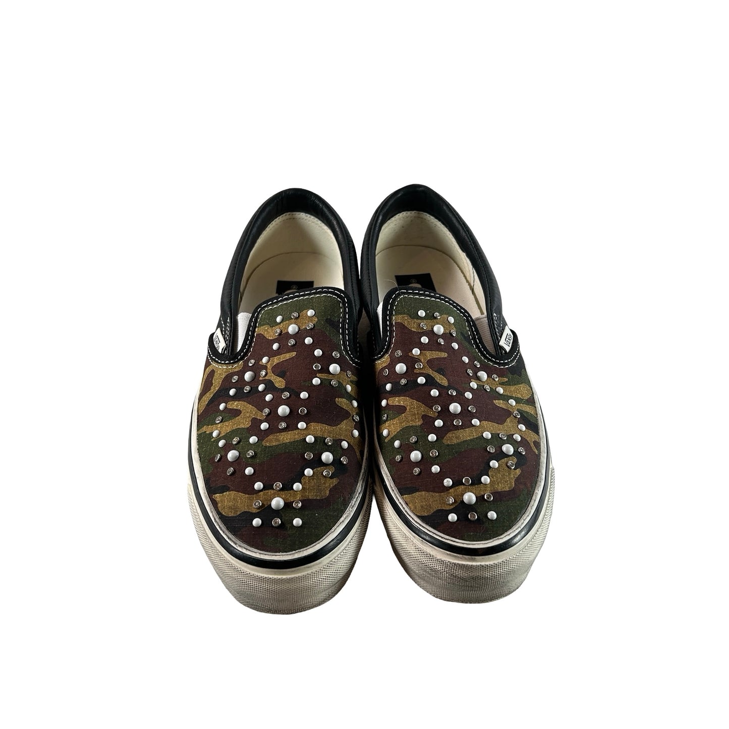 VN000D9PCAK Vans LX Classic Slip-On 98 Pearlized Pack Camo Black [USED] - 7 M (Used)