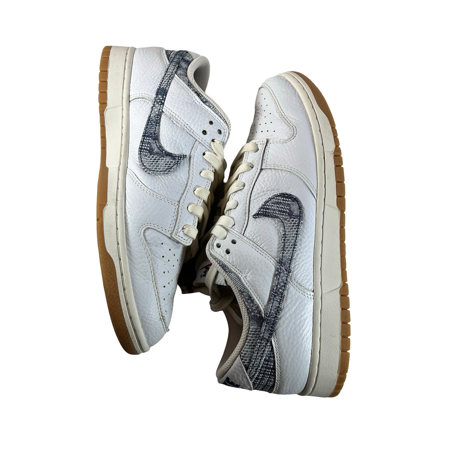 FN6881 100 Nike Dunk Low New Americana Washed Denim [USED] - 10 M (Used2)