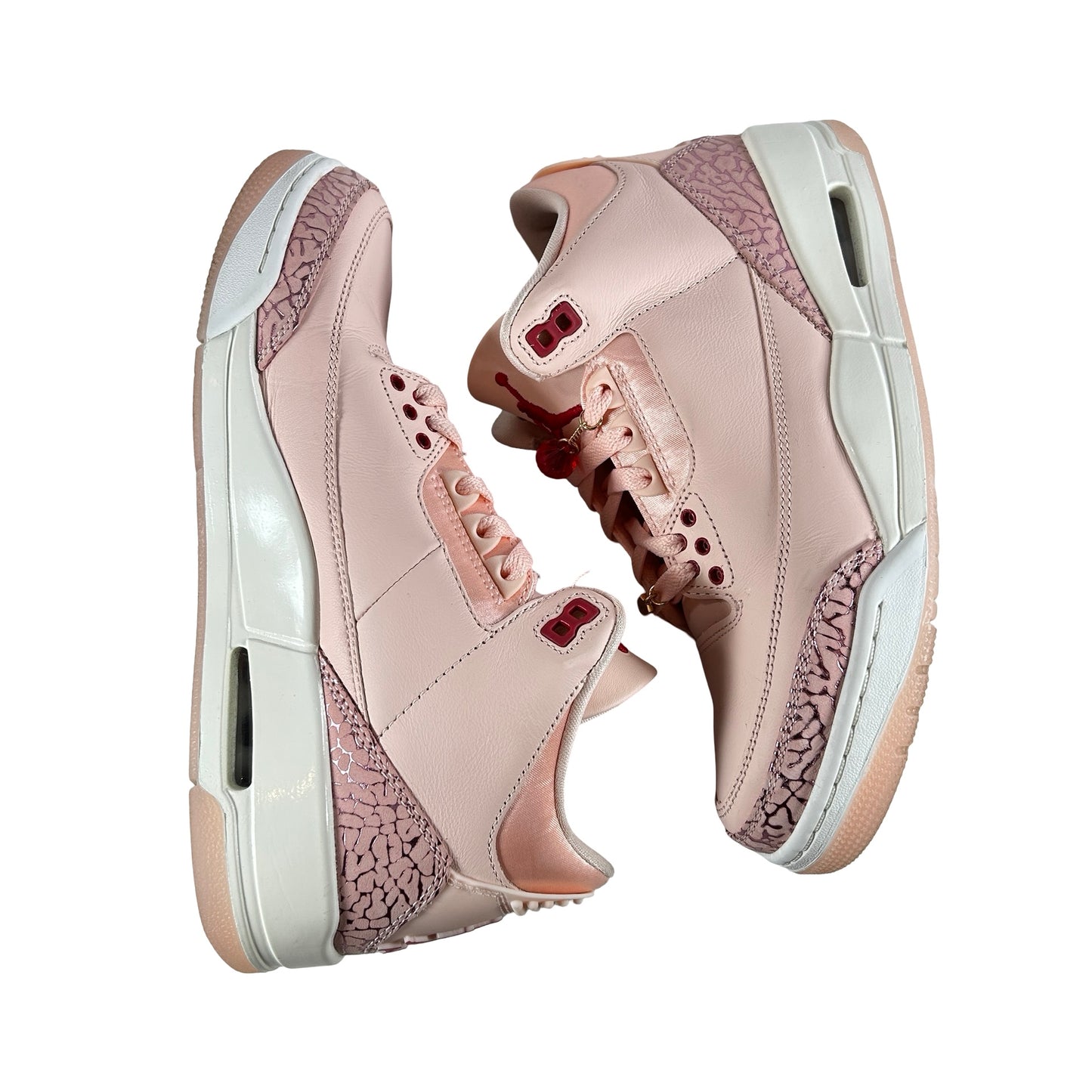 HJ0178 600 Jordan 3 Retro Valentine's Day Treat Yourself (2025) (Women's) [USED] - 8.5 W (Used)