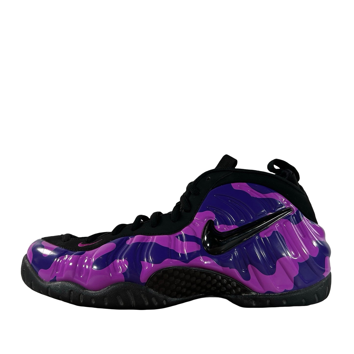 824041 012 Nike Air Foamposite Pro Purple Camo [USED] - 13 M (Used) (No Box)