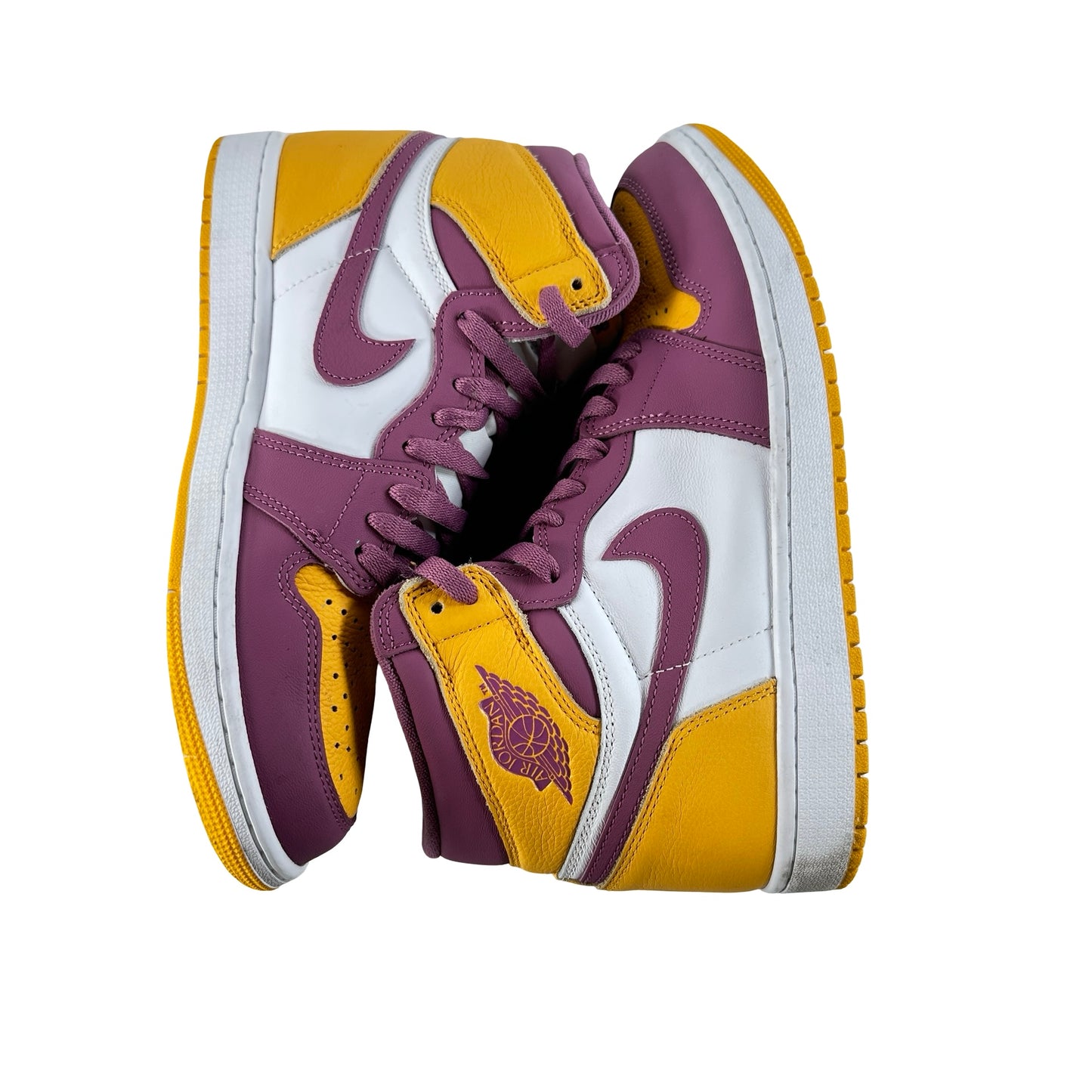 555088 706 Jordan 1 Retro High OG Brotherhood [USED] - 10 M (Used)