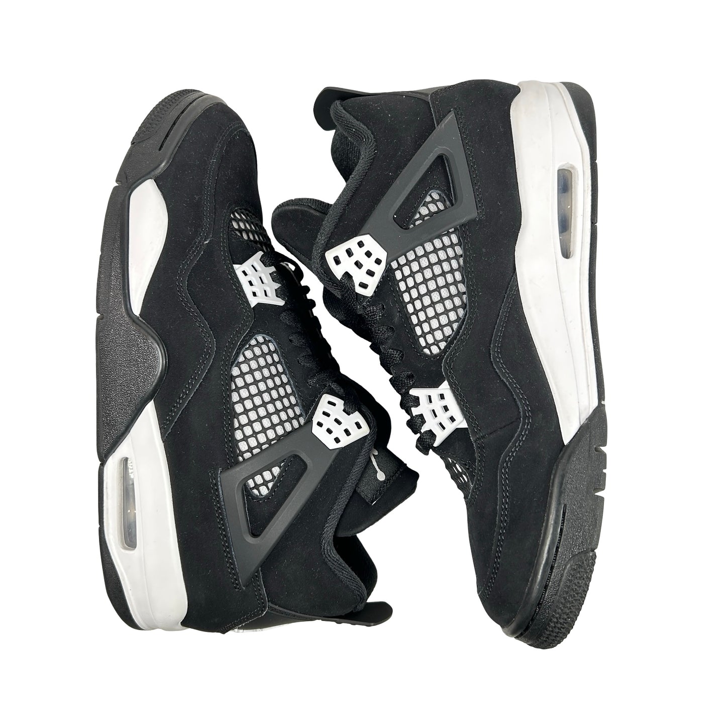 FQ8138 001  Jordan 4 Retro White Thunder [USED] - 8.5 M (Used5)