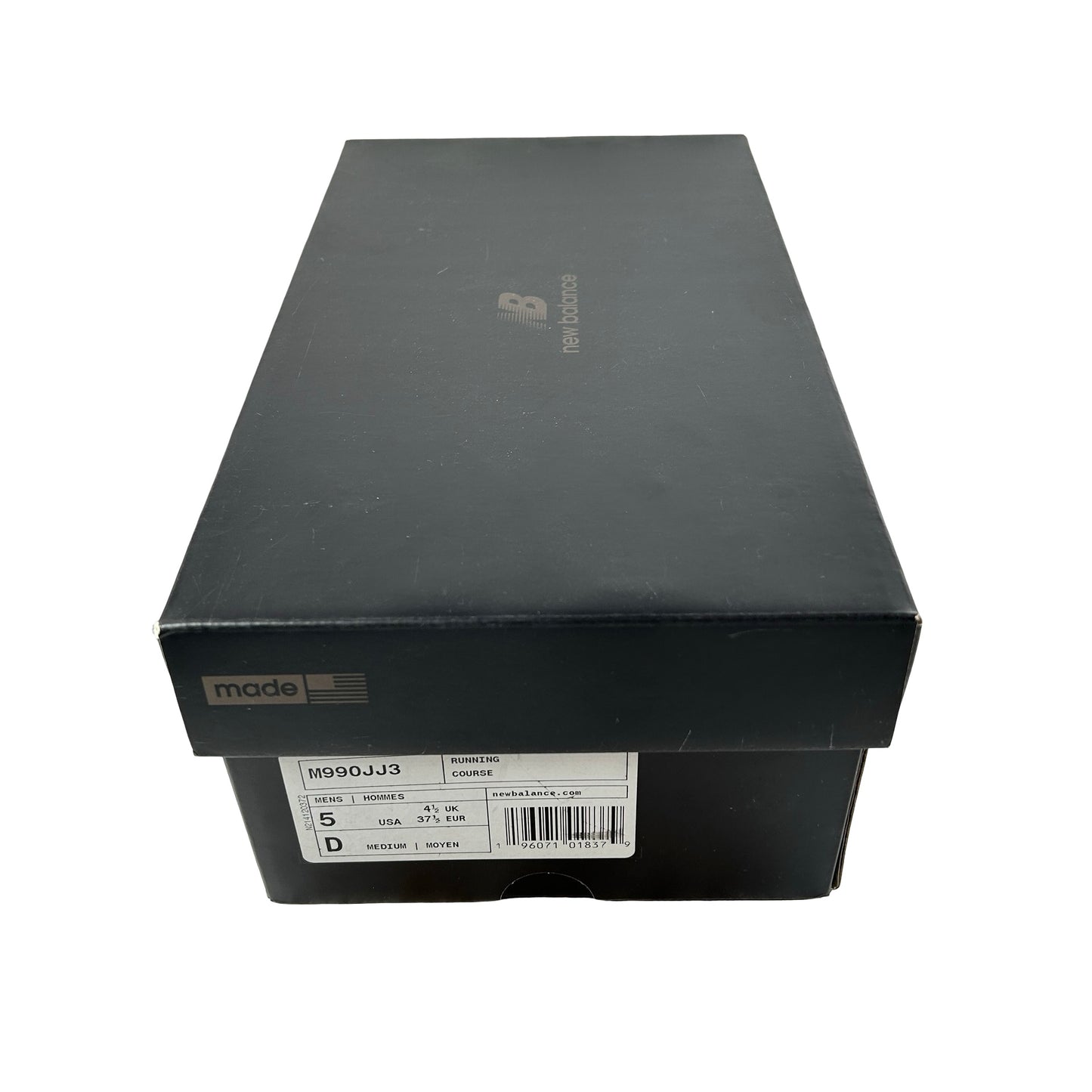 M990JJ3 New Balance 990v3 MiUSA JJJJound Brown Black [USED] - 5 M (Used)