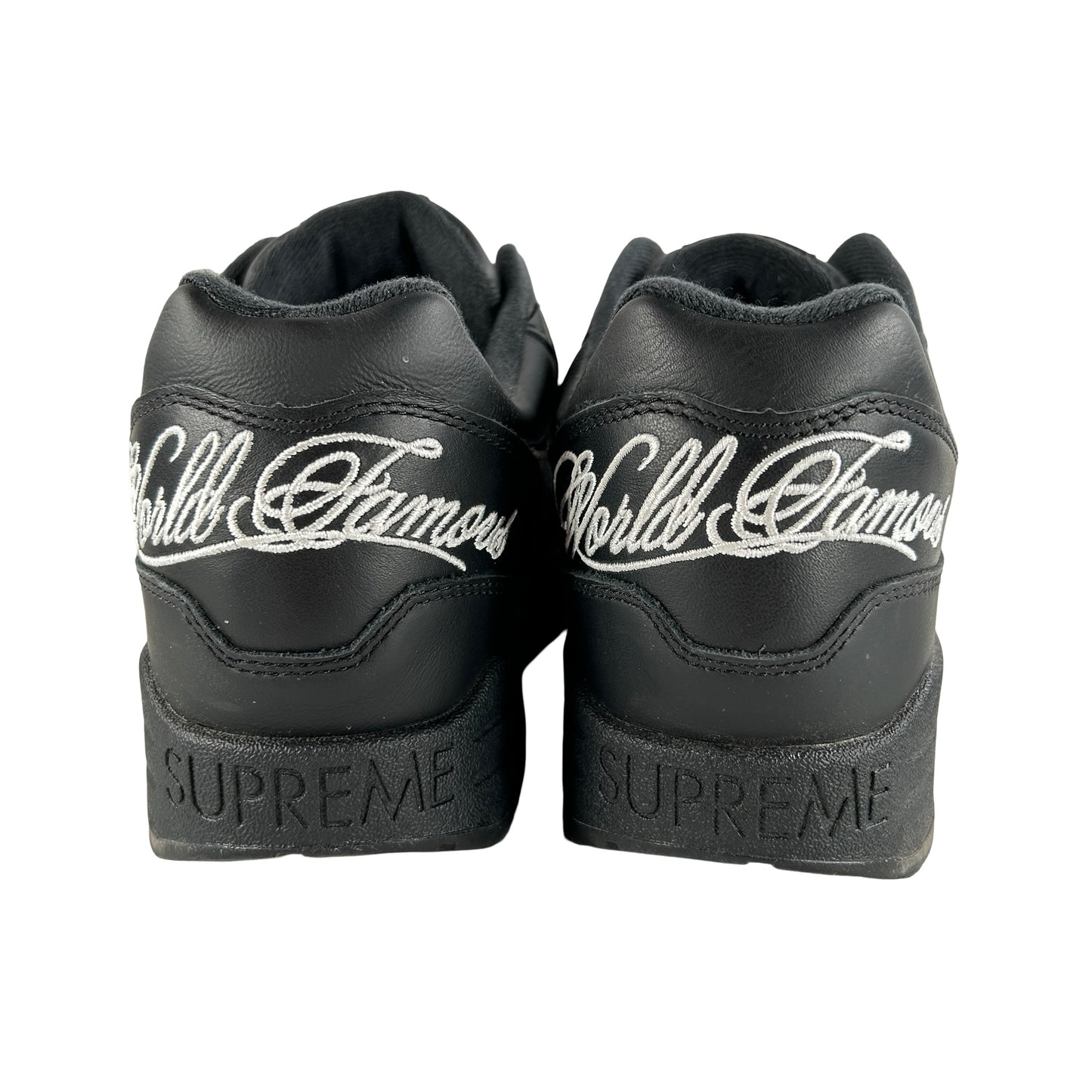 HF8813 001 Nike Air Max 1 '87 SP Supreme Black White [USED] - 9.5 M (Used)