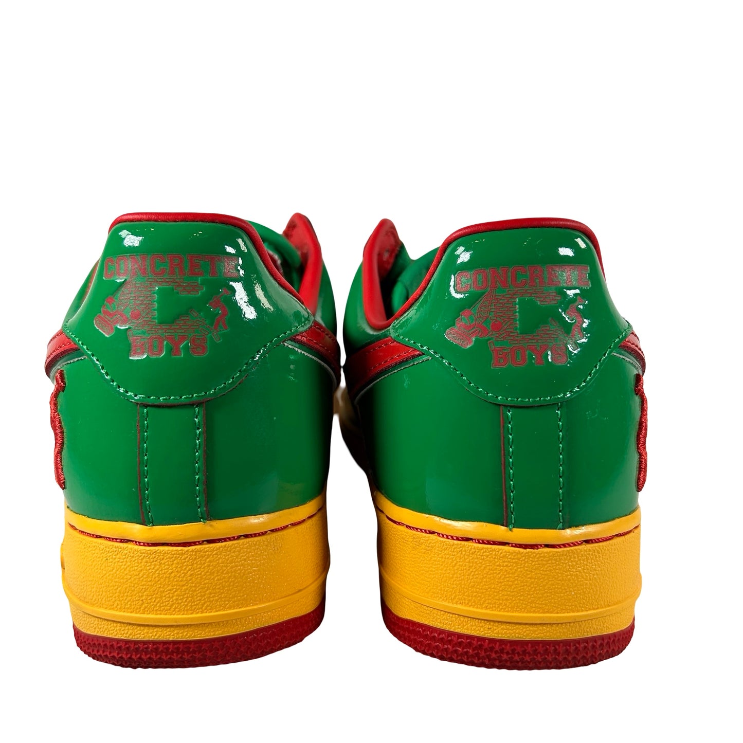 IH4383 300 Nike Air Force 1 Low Lil Yachty Concrete Boys Lucky Green [USED] - 9 M (Used)