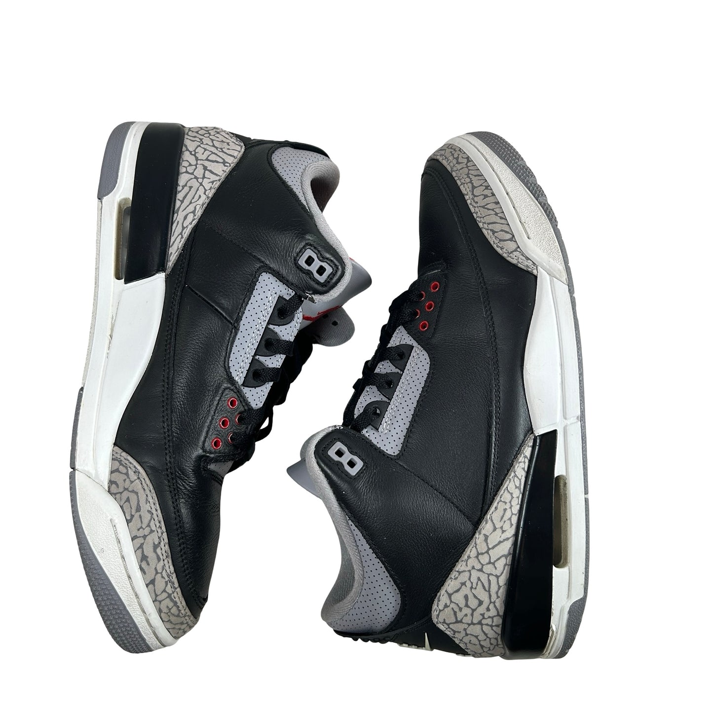DN3707 010 Jordan 3 Retro OG Black Cement (2024) [USED] - 10.5 M (Used23)