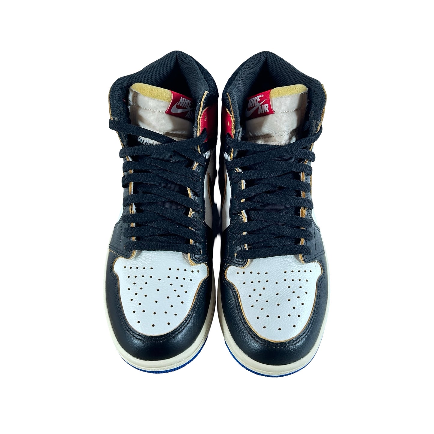 IO7847 002 Jordan 1 Retro High OG SP Fragment x Union LA Varsity Red Sport Royal [USED] - 8 M (Used2) (No Box2)