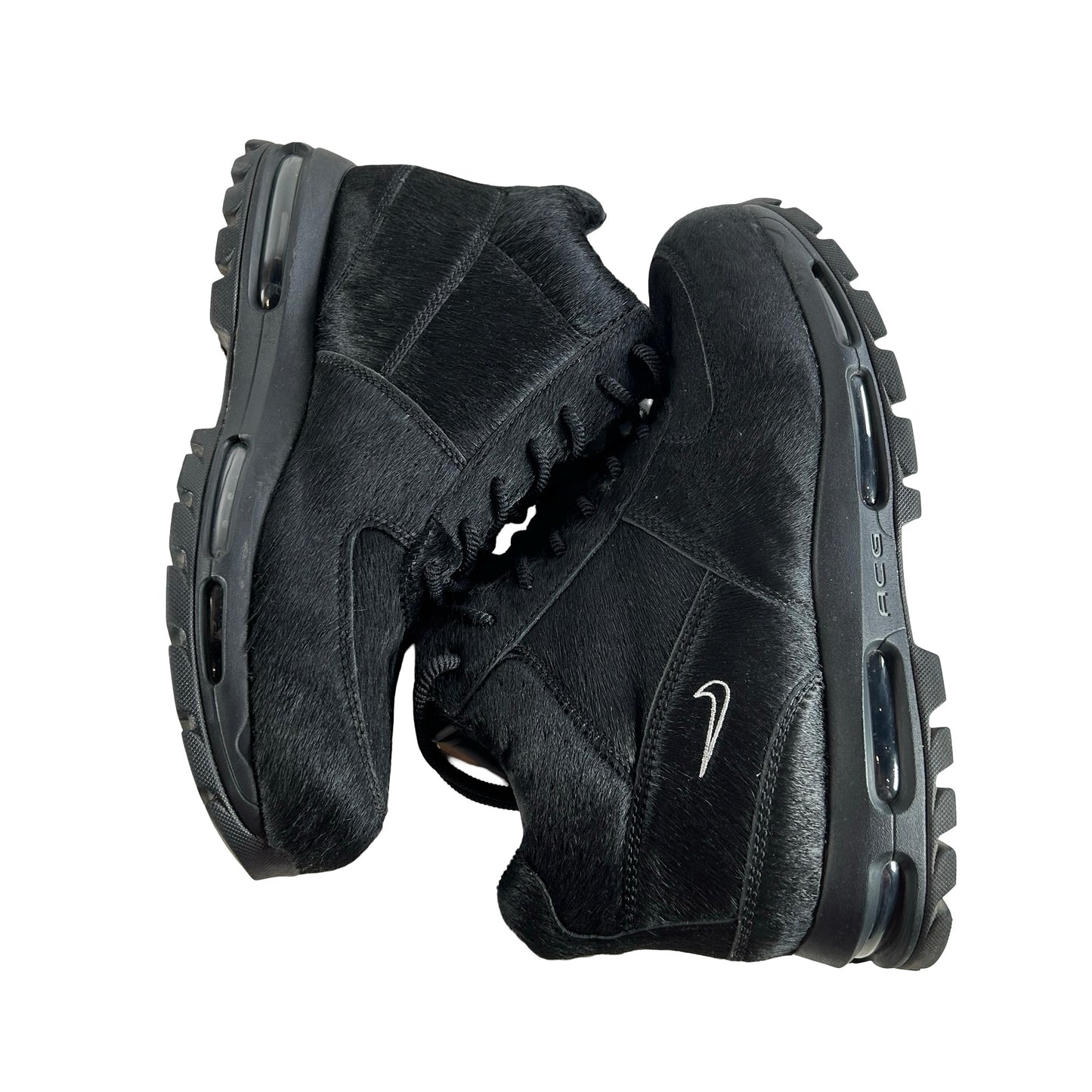 IO4635 001 Nike Air Max Goadome Black Pony Hair [USED] - 13 M (Used)