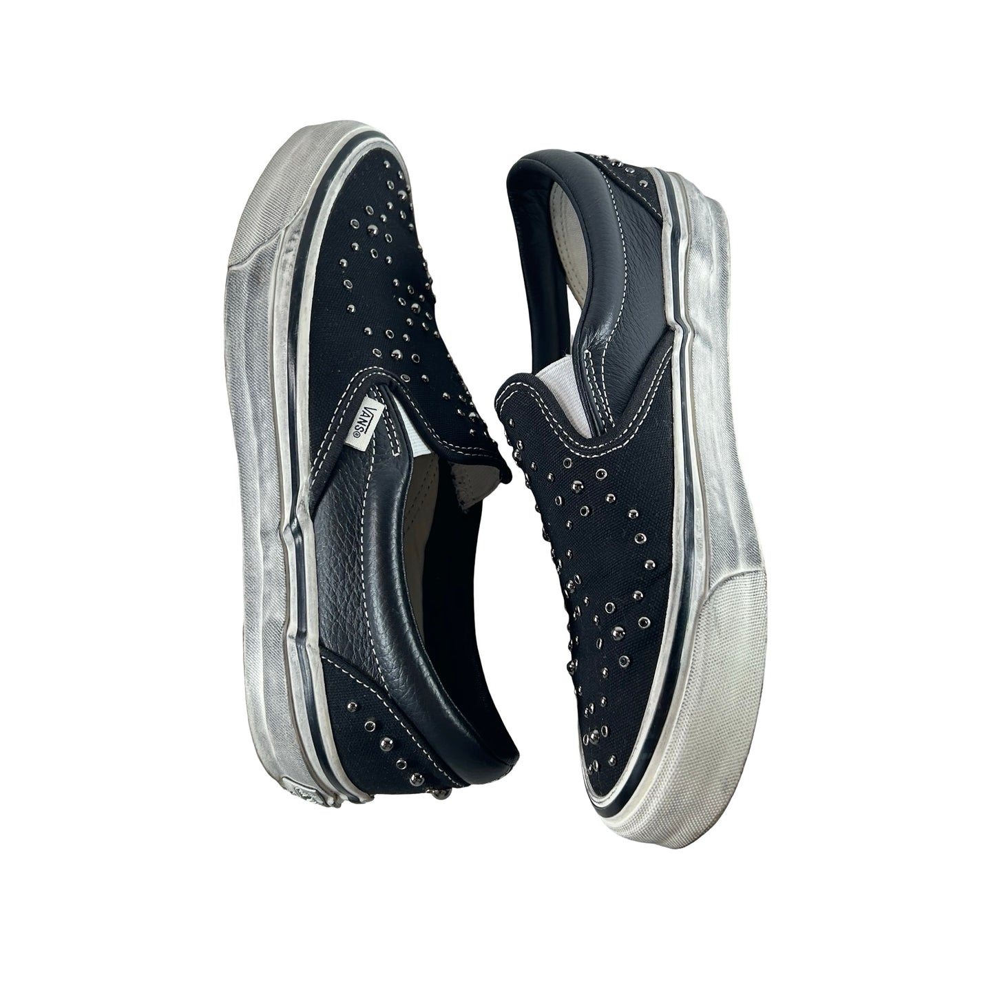VN000D9PBKA Vans LX Classic Slip-On 98 Pearlized Pack Blackout [USED] - 9 M (Used)