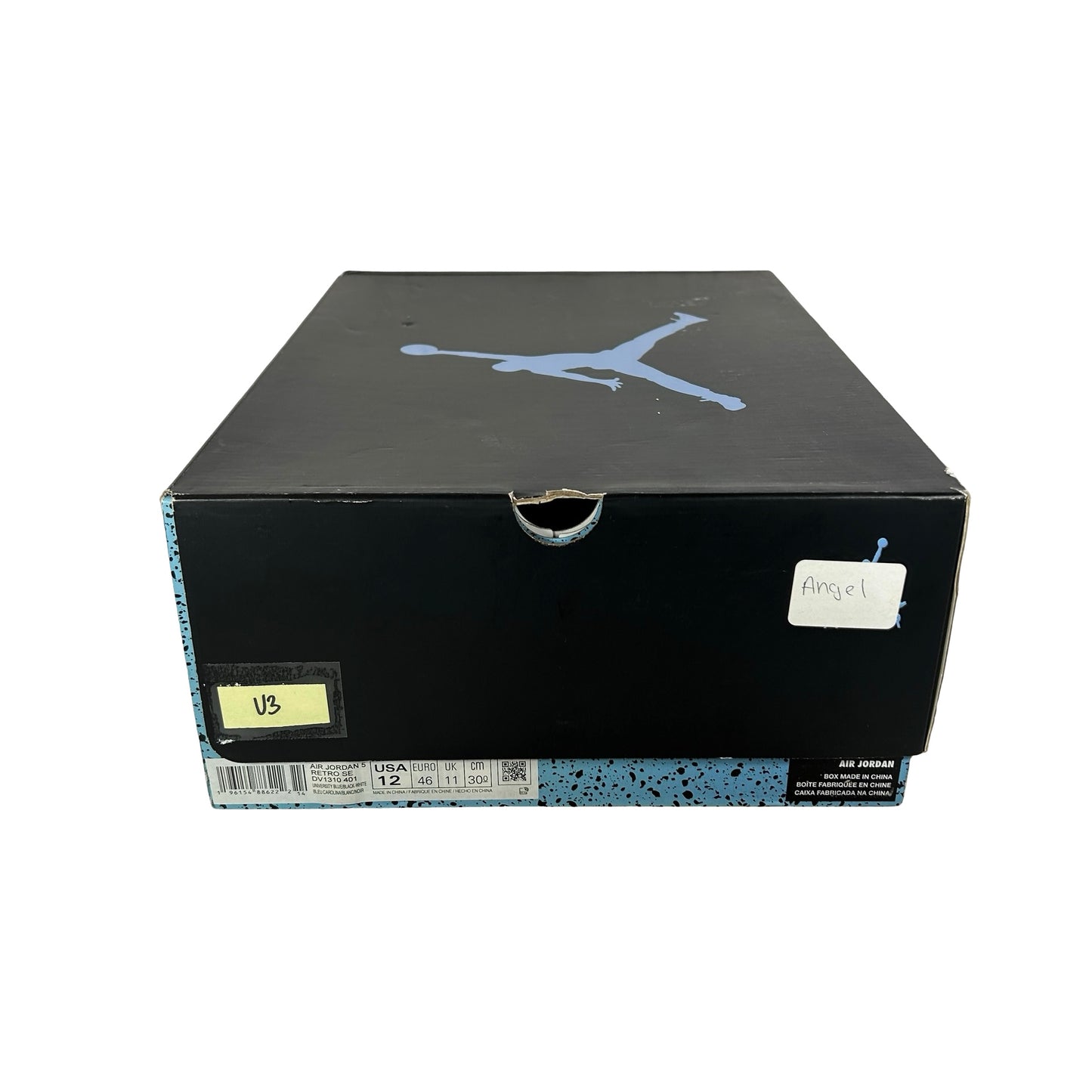 DV1310 401 Jordan 5 Retro UNC University Blue [USED] - 12 M (Used3)
