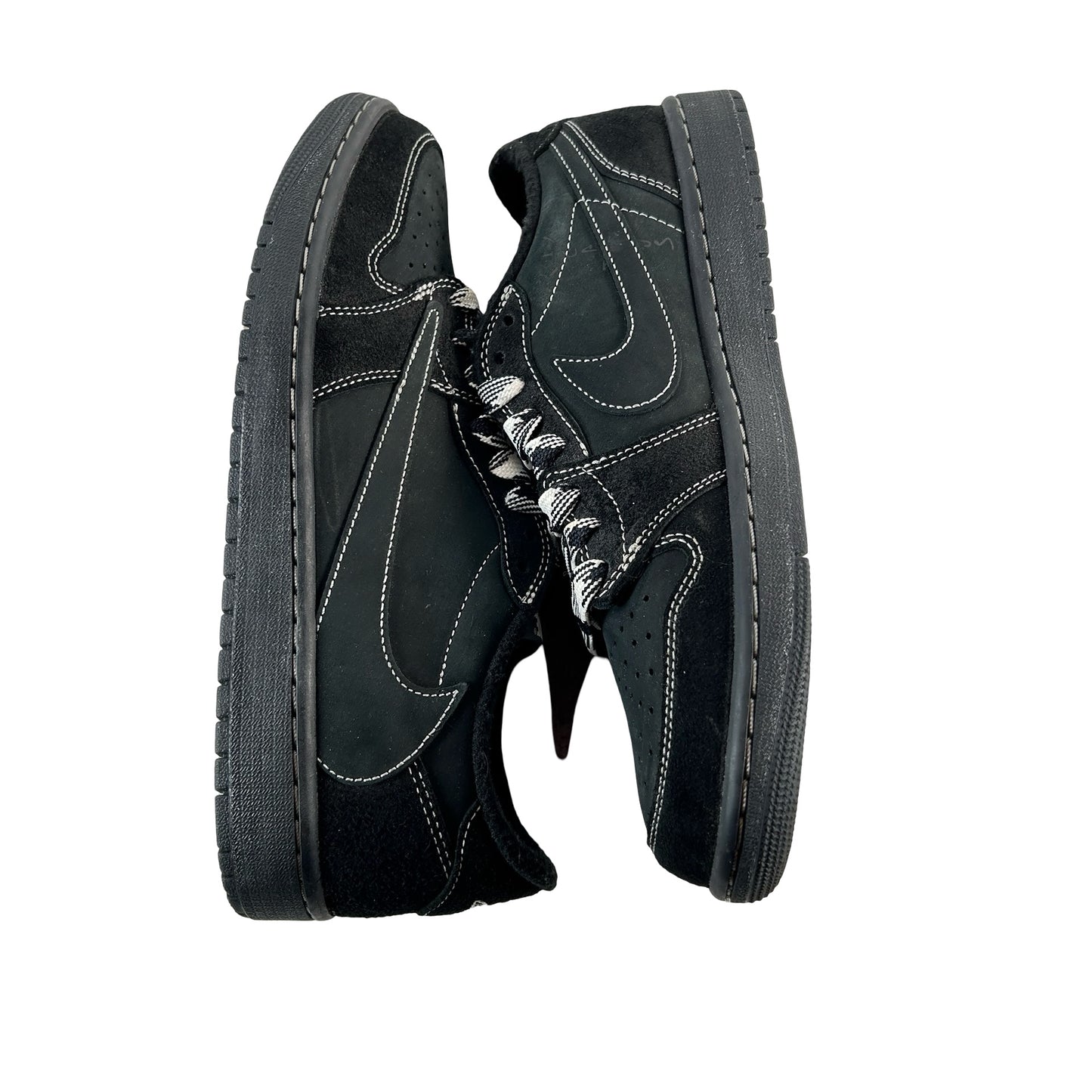 DM7866 001 Jordan 1 Retro Low OG Travis Scott Black Phantom [USED] - 10 M (VNDS)