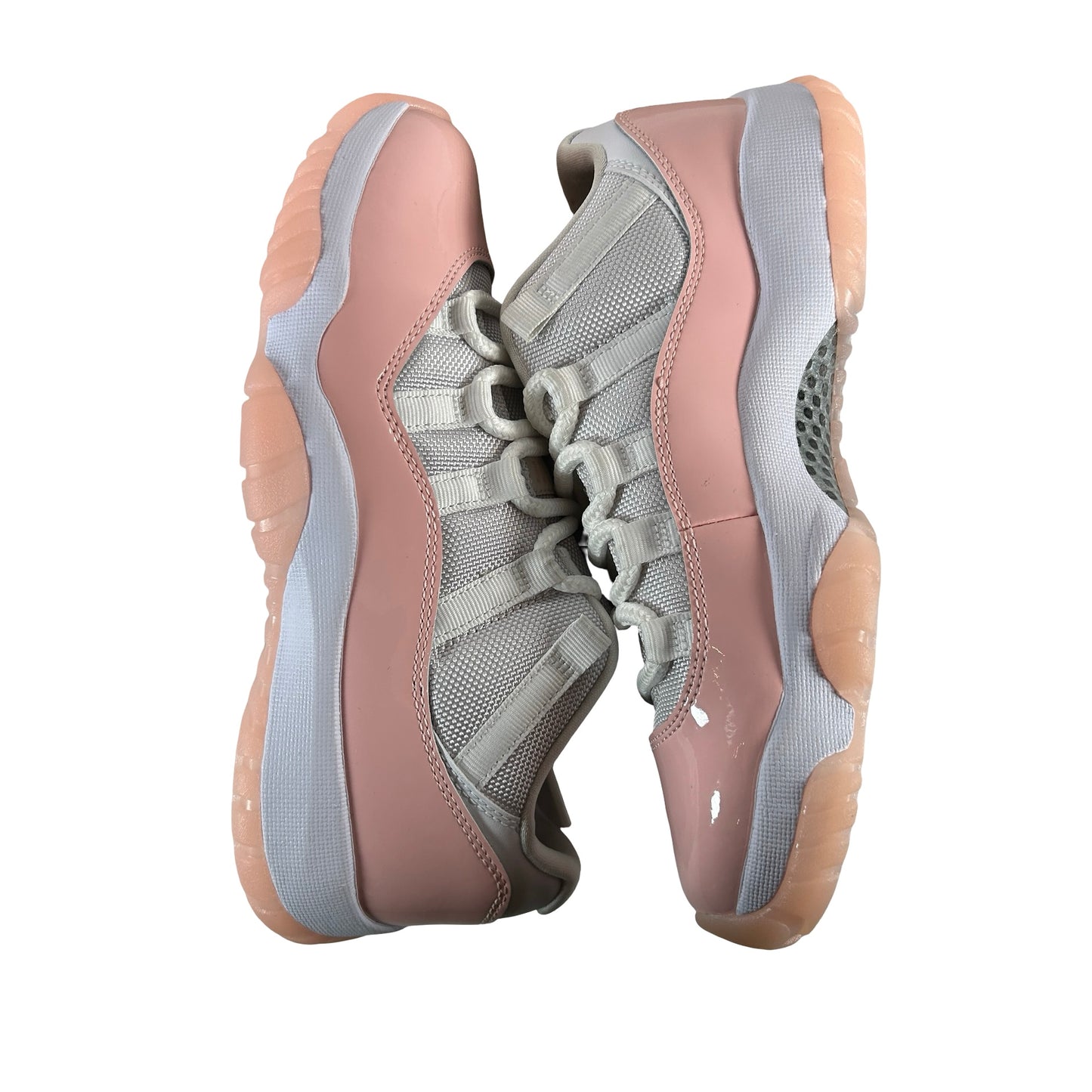 AH7860 160 Jordan 11 Retro Low Legend Pink (Women's) - 7 W (Small Mark On Right Shoe)