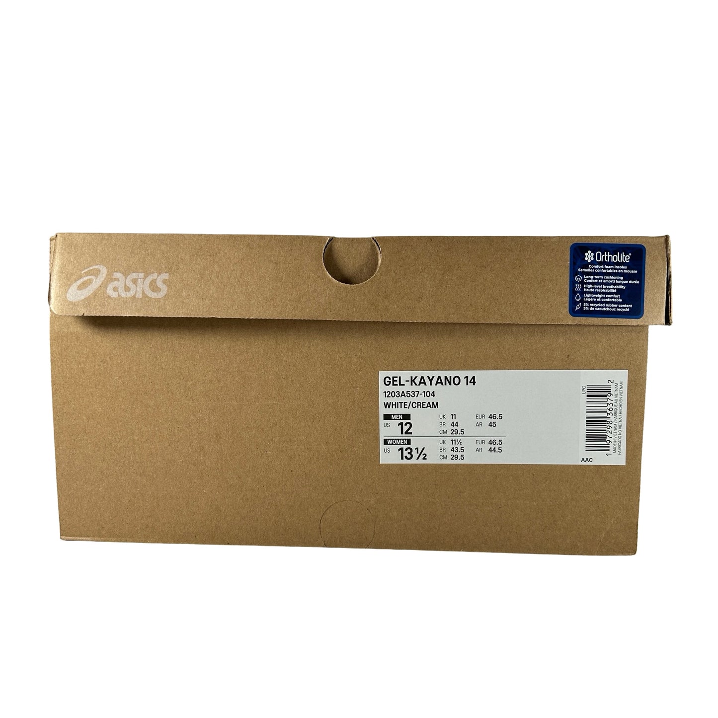 1203A537 104 ASICS GEL-Kayano 14 Olympic Medals [USED] - 12 M (VNDS)