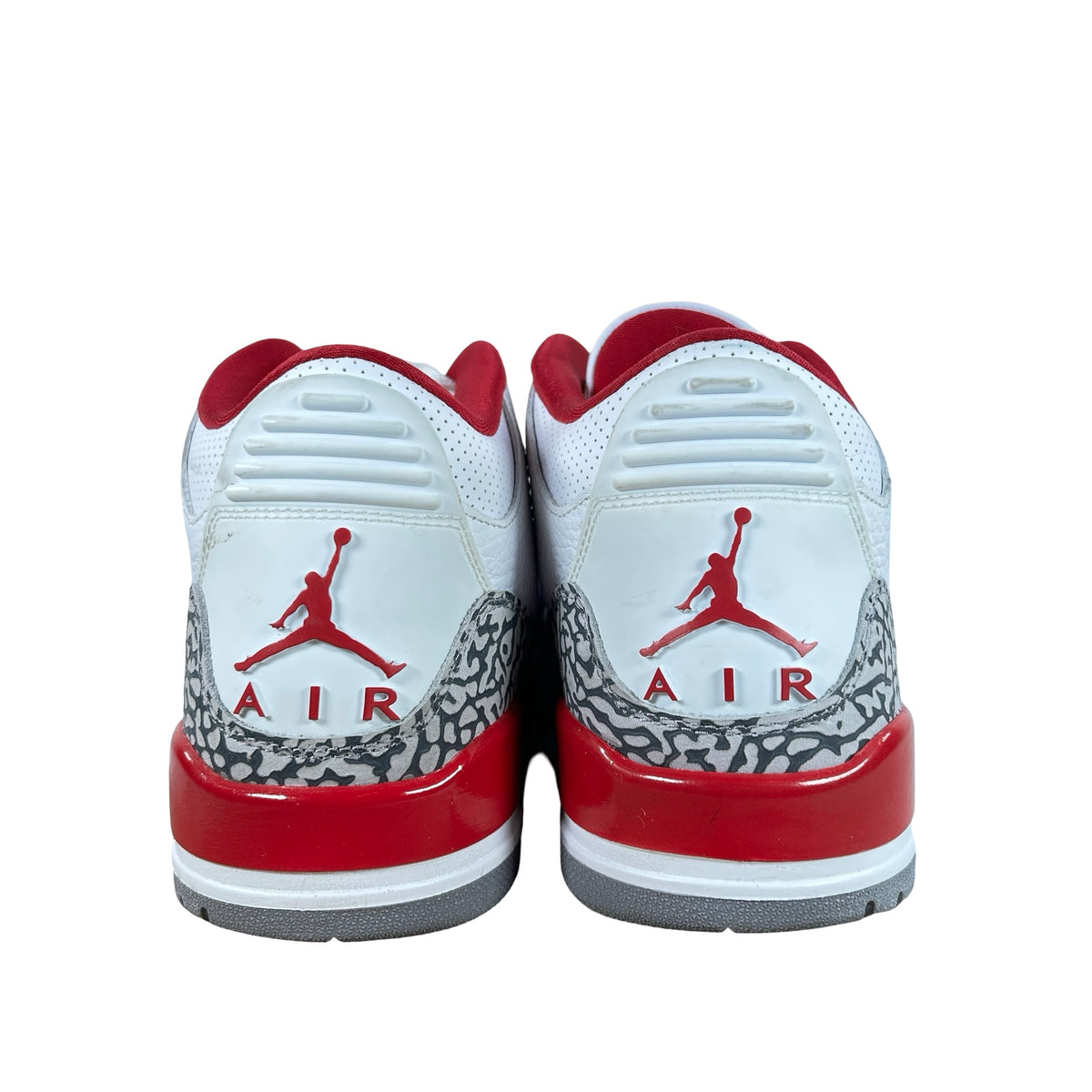CT8532 126 Jordan 3 Retro Cardinal Red [USED] - 9.5 M (Used2) (No Box2)