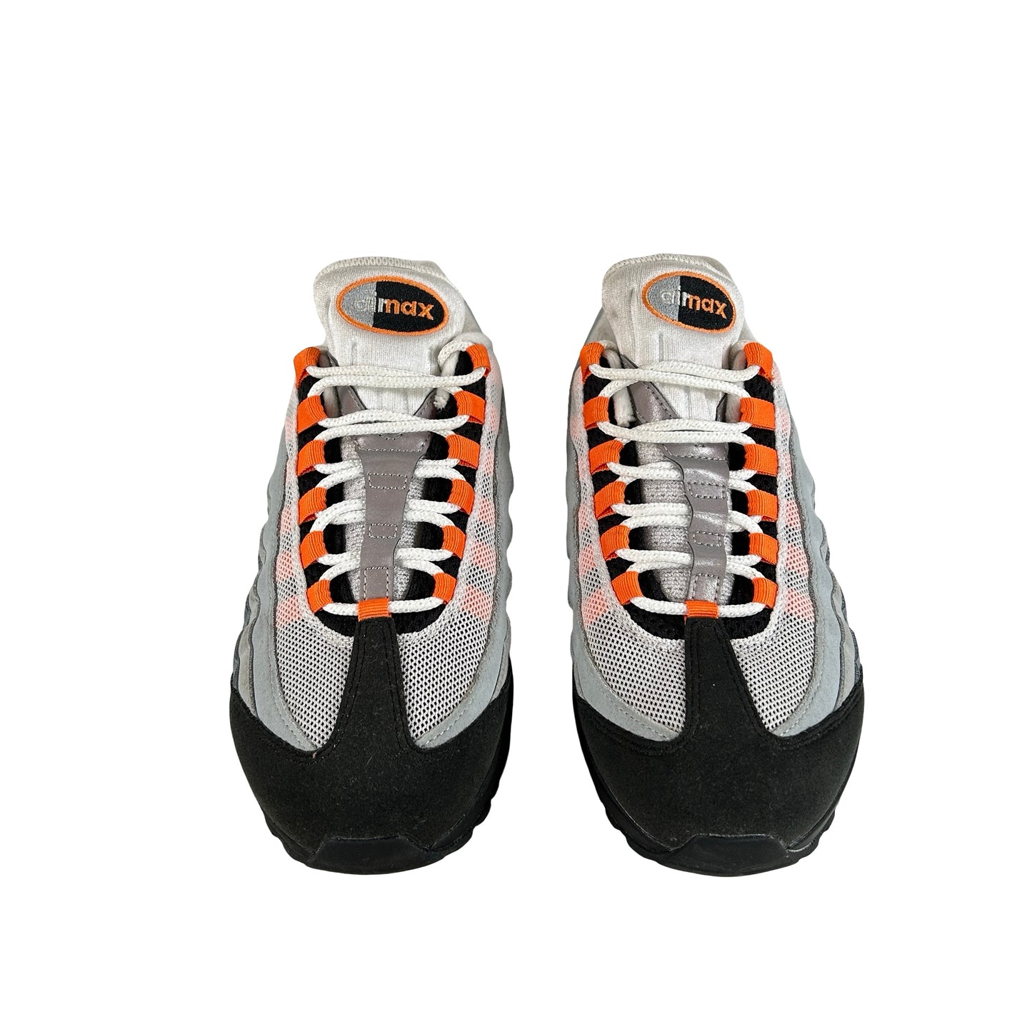 HM4740 101 Nike Air Max 95 OG Big Bubble Bright Mandarin 2.0 (2025) [USED] - 7.5 M (Used) (No Box)