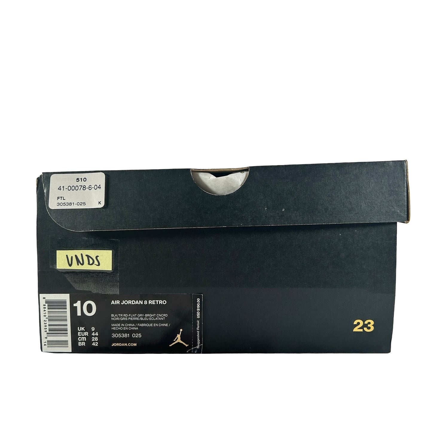 305381 025 Jordan 8 Retro Aqua (2015) [USED] - 10 M (VNDS)