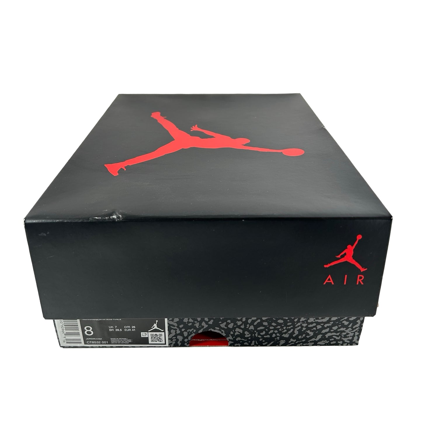 CT8532 001 Jordan 3 Retro Black Cat (2025) [USED] - 8 M (Used)