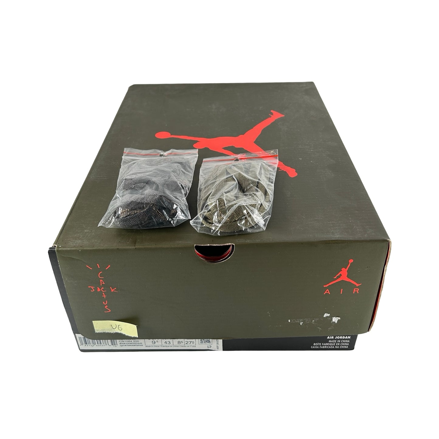 CN1084 200 Jordan 6 Retro Travis Scott [USED] - 9.5 M (Used6)