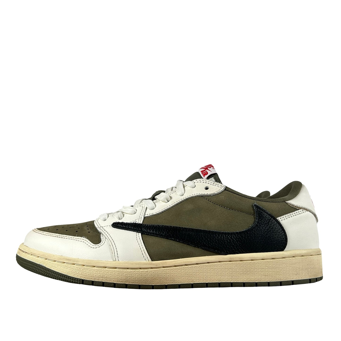 DM7866 200 Jordan 1 Retro Low OG SP Travis Scott Medium Olive [USED] - 12.5 M (Used)