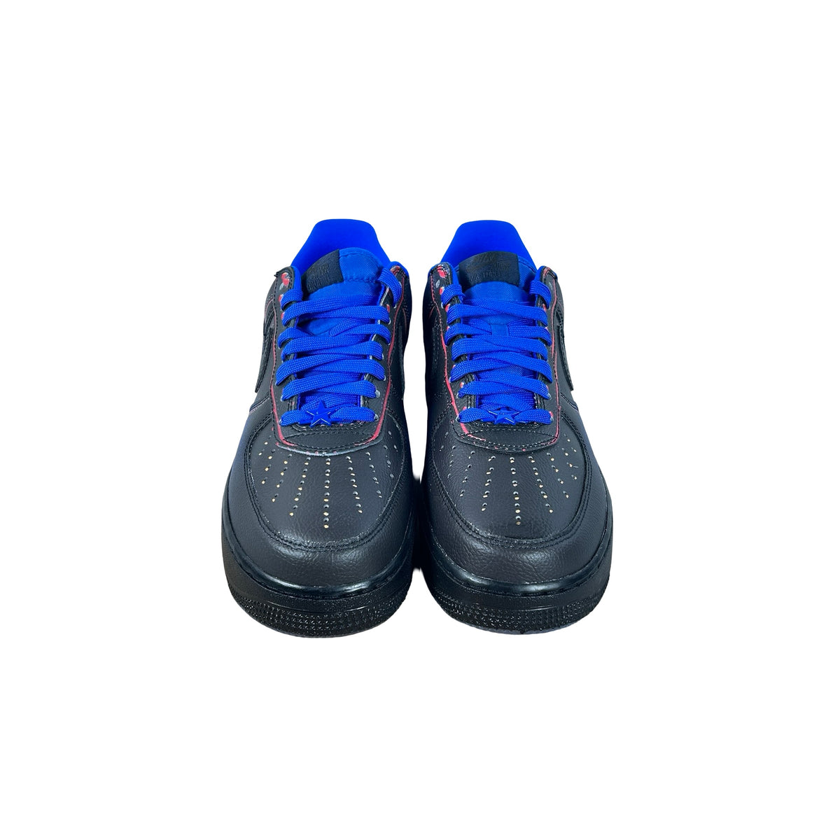 IB6834 001 Nike Air Force 1 Low Retro Heat Map Black Racer Blue [USED] - 9 M (Used2)