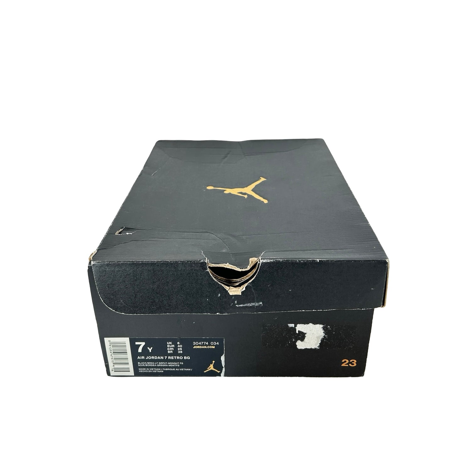 304774 034 Jordan 7 Retro Bordeaux (2015) (GS) [USED] - 7 Y (Used)