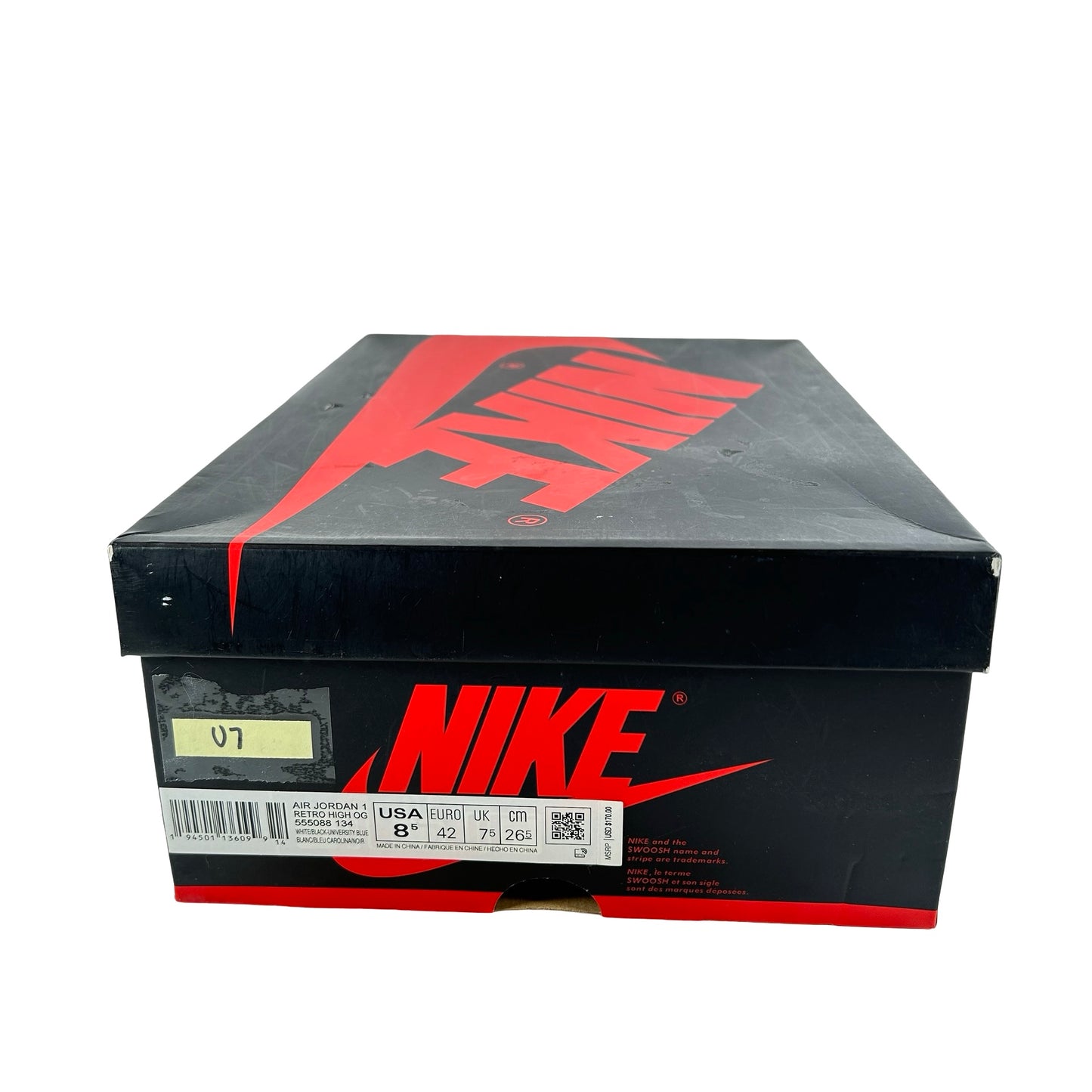 555088 134 Jordan 1 University Blue [USED] - 8.5 M (Used7)