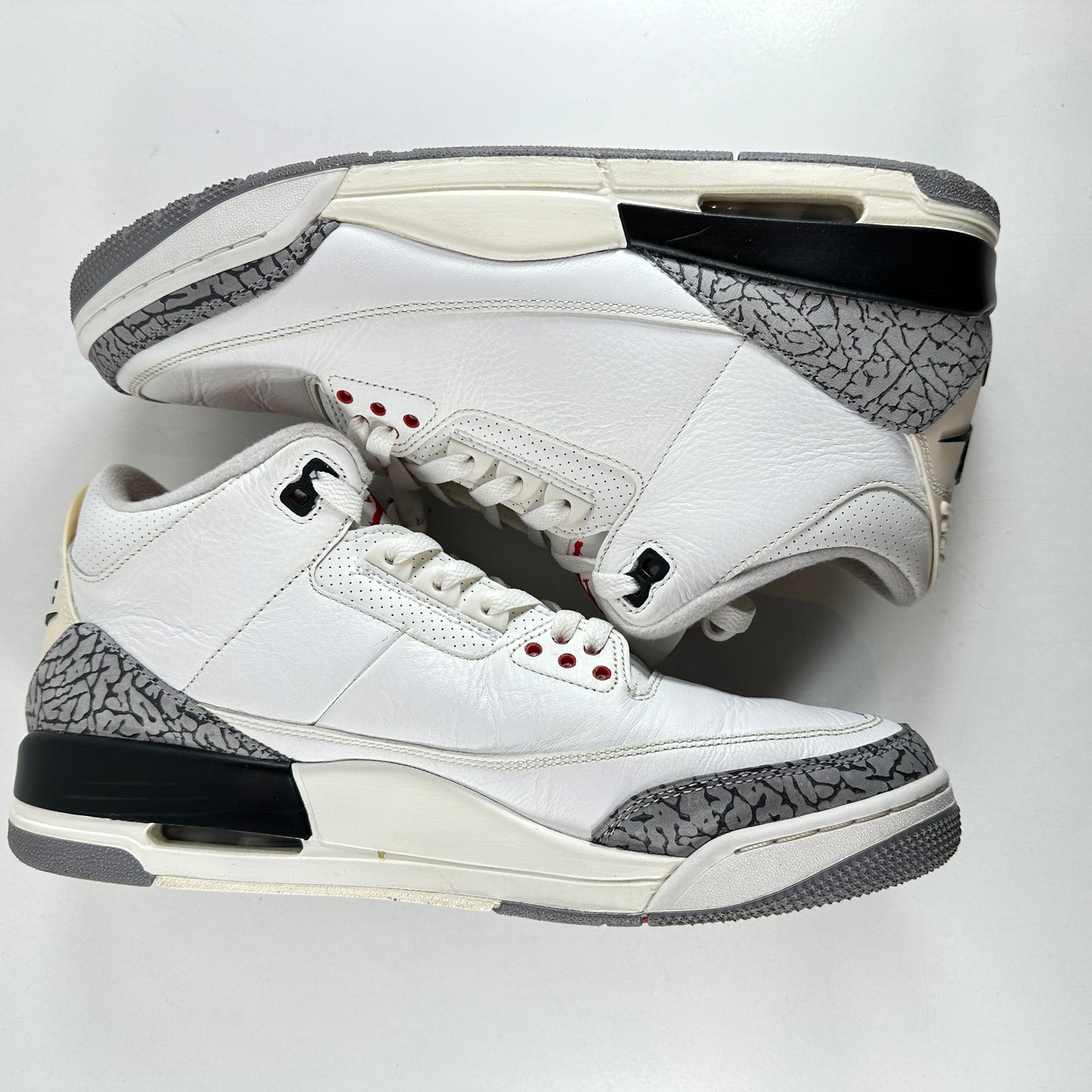 DN3707 100 Jordan 3 Retro White Cement Reimagined [USED] - 12.5 M (Used) (No Box)