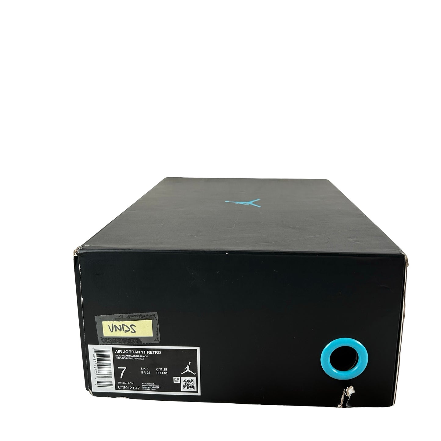 CT8012 047 Jordan 11 Retro Gamma Blue (2025) [USED] - 7 M (VNDS)