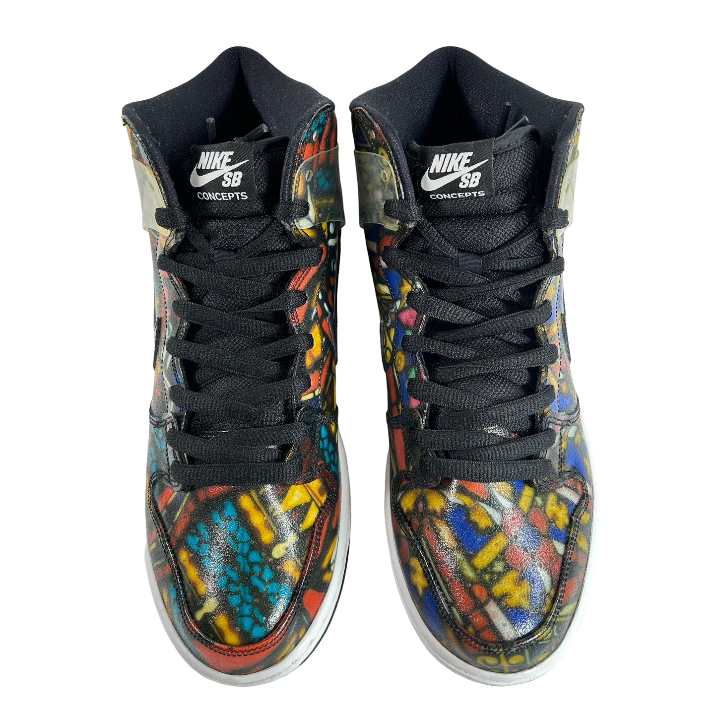 313171 606 Nike SB Dunk High Concepts Stained Glass [USED] - 9.5 M (Used2)
