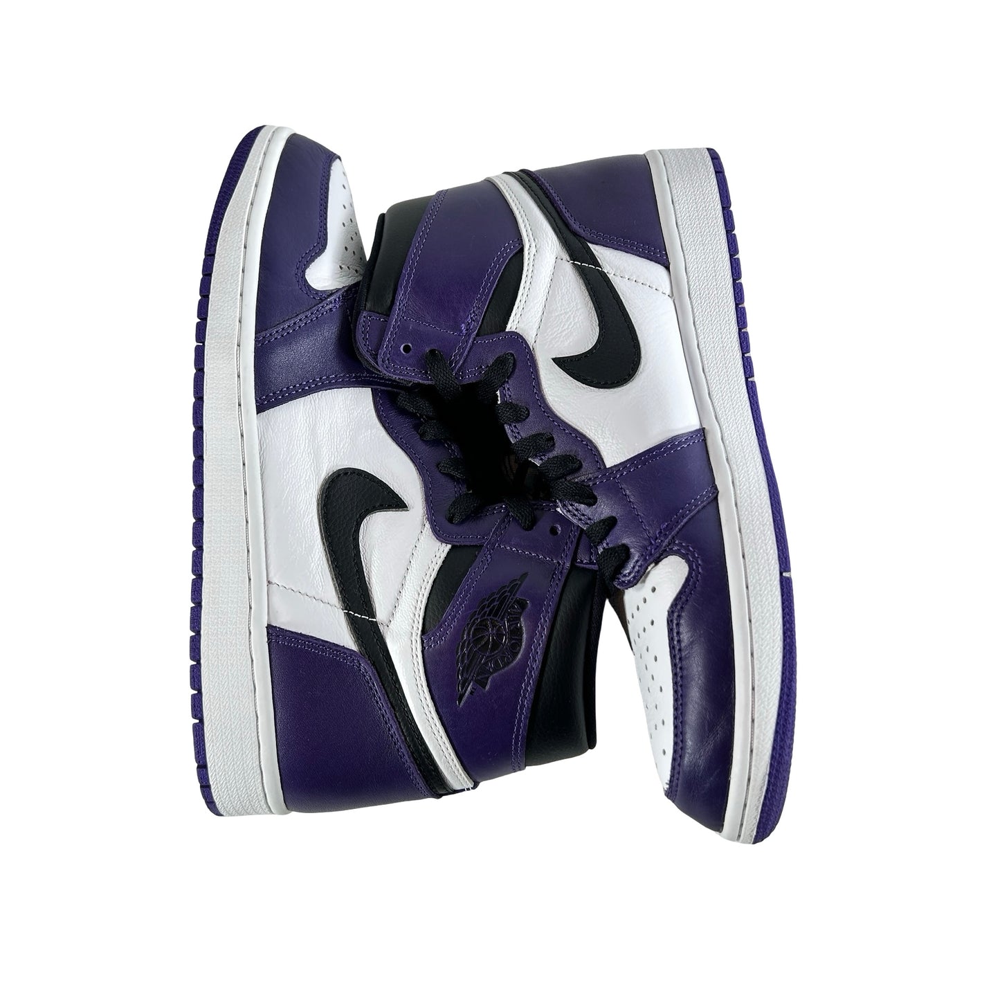 555088 500 Jordan 1 Court Purple [USED] - 9.5 M (Used5)
