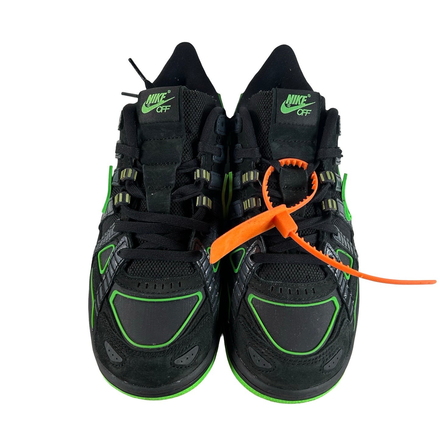 CU6015 001 Nike Air Rubber Dunk Off-White Green Strike [USED] - 7.5 M (Used)