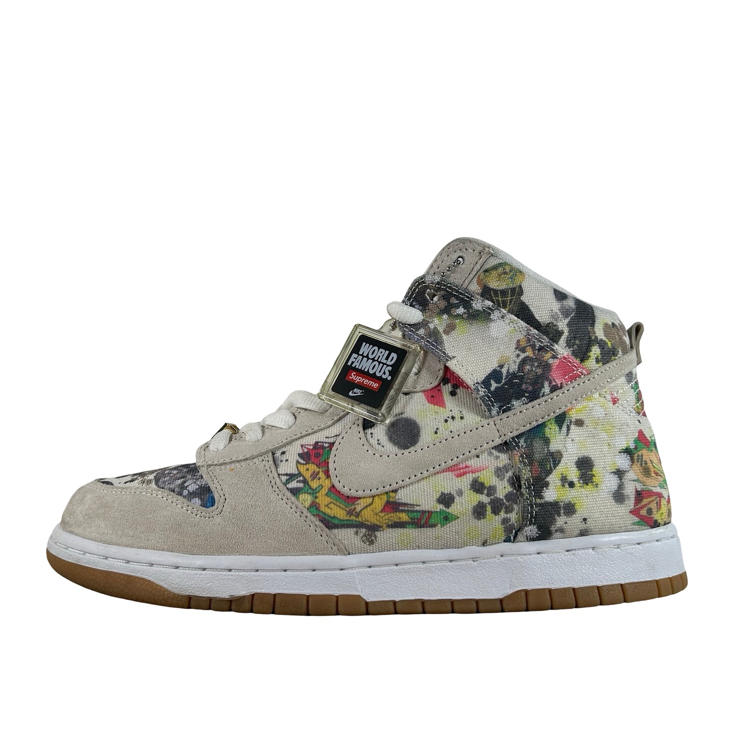 FD8779 100 Nike SB Dunk High Supreme Rammellzee [USED] - 9.5 M (Used3)