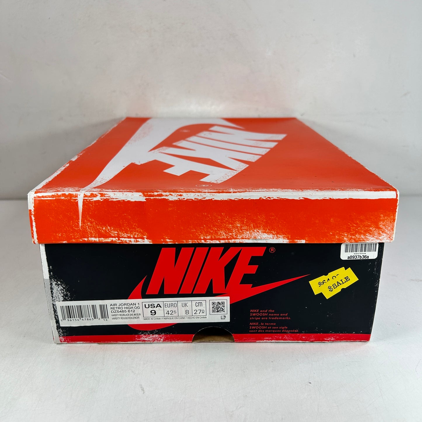 DZ5485 612 Jordan 1 Retro High OG Chicago Lost And Found [USED] - 9 M (Used3)