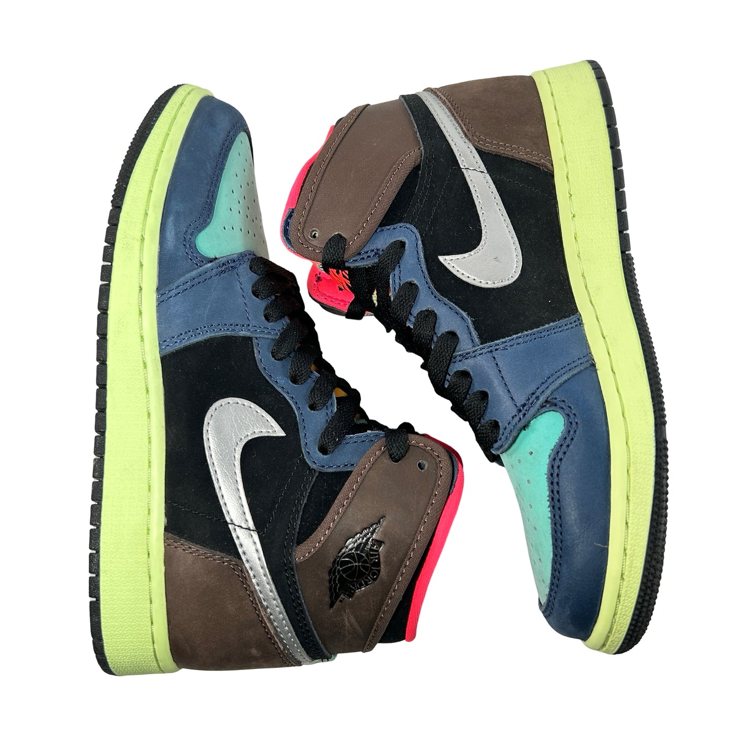 575441 201 Jordan 1 Retro High Tokyo Bio Hack (GS) [USED] - 4 Y (Used) (No Box)