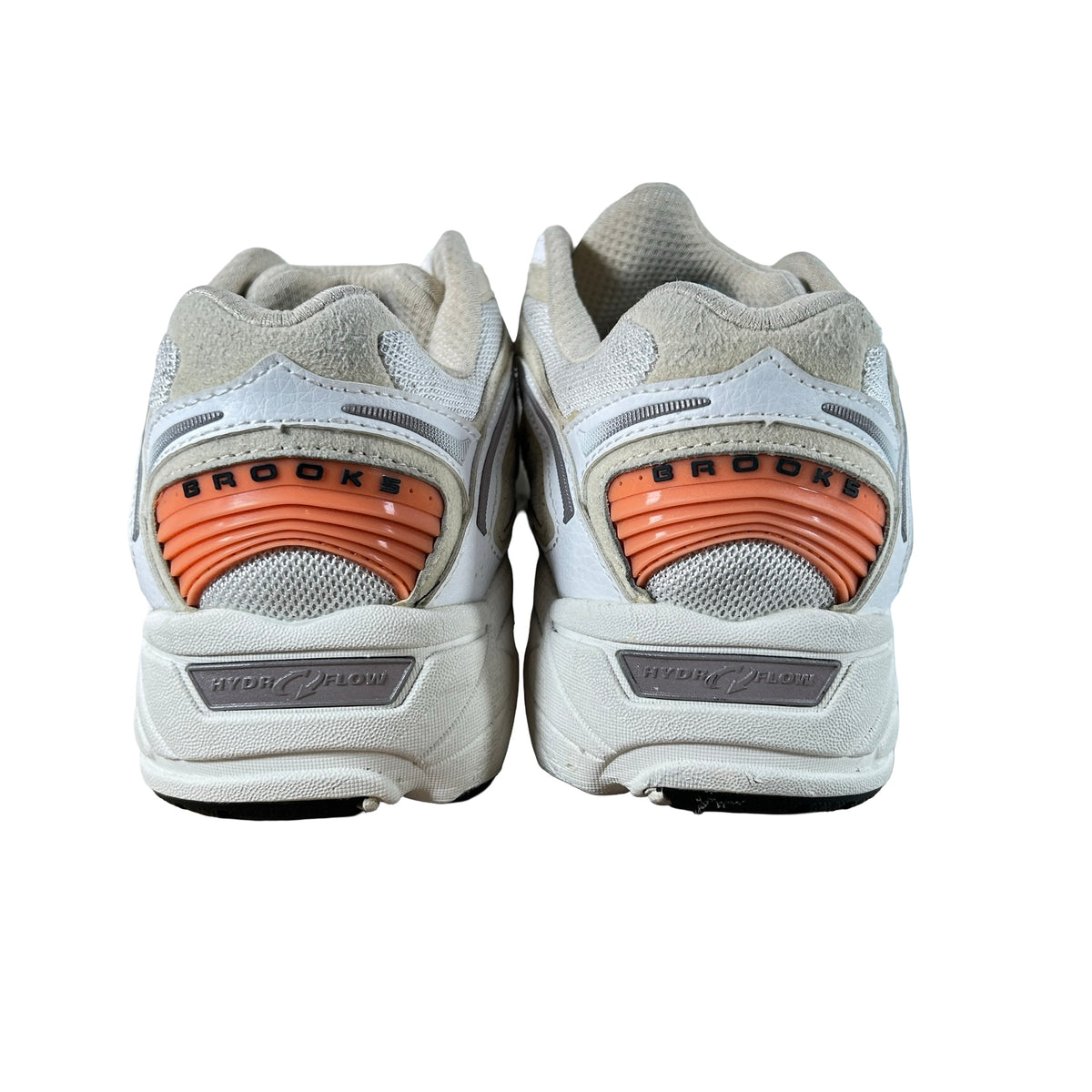 110485 1D 109 Brooks Adrenaline GTS 4 White Fog Nectarine [USED] - 12 M (Used)