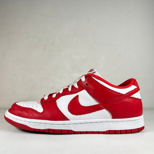 CU1727 100 Dunk Low University Red [USED] - 9.5 M (Used)