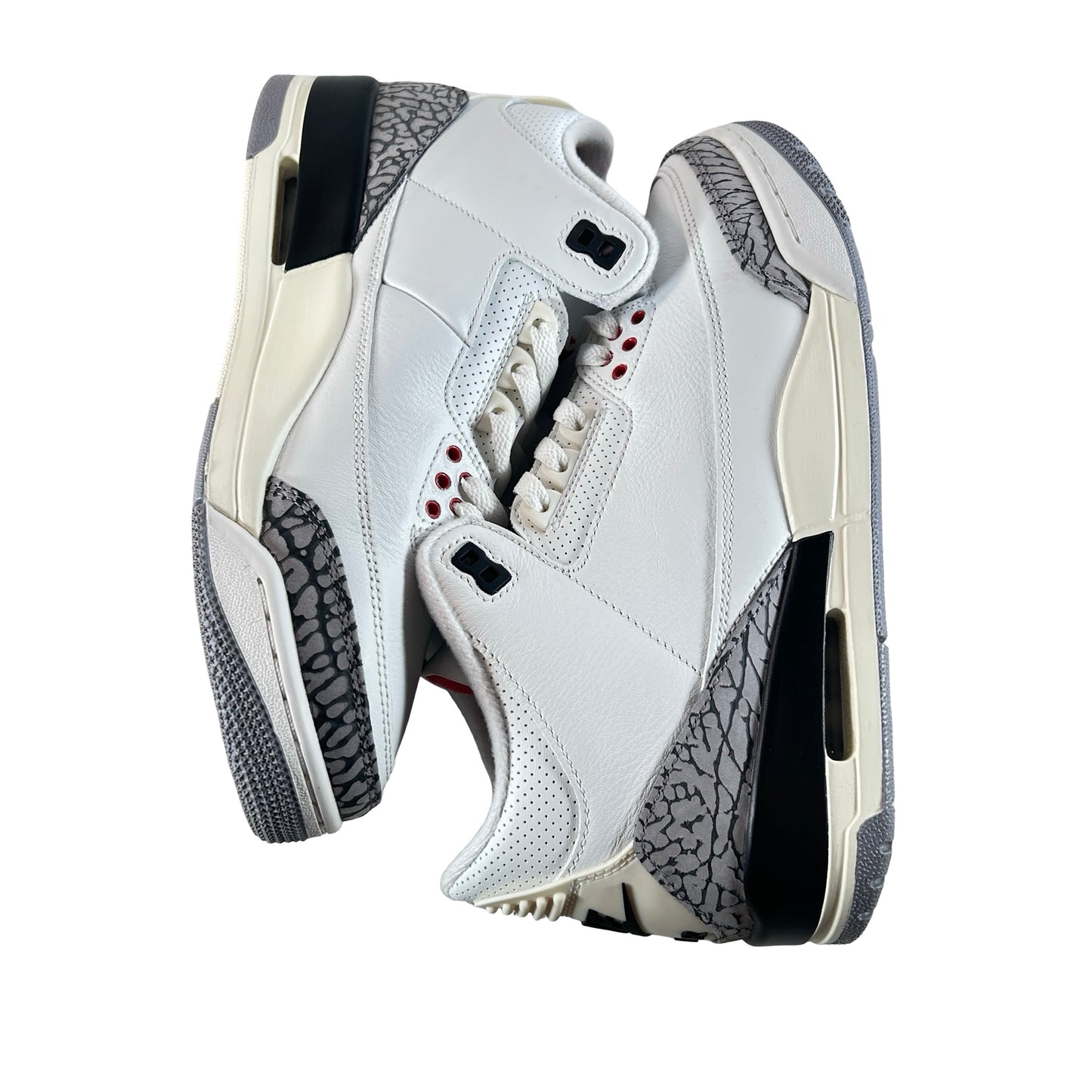 DN3707 100 Jordan 3 Retro White Cement Reimagined [USED] - 8.5 M (VNDS)