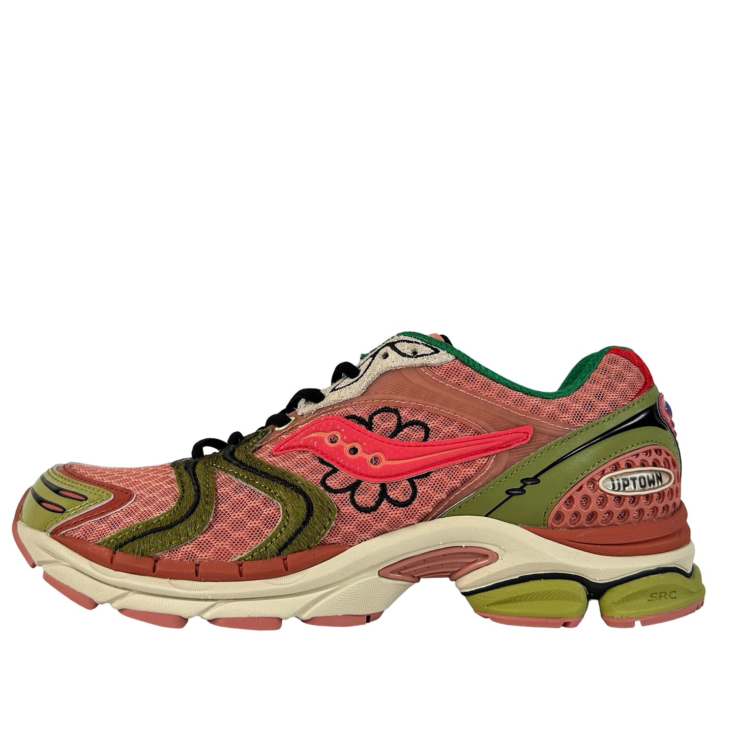 S70966 2 Saucony ProGrid Triumph 4 Jae Tips Flowers Grow Uptown Virginia Creeper [USED] - 9.5 M (Used)