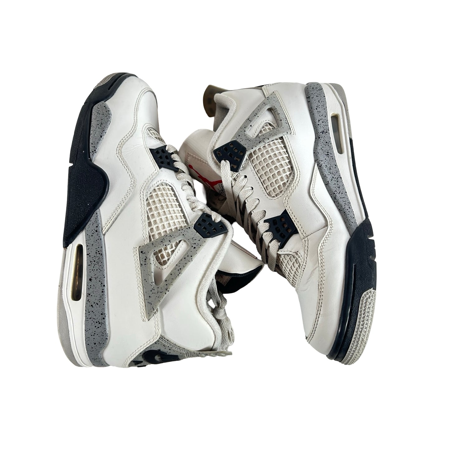 FV5029 100 Jordan 4 Retro White Cement (2025) [USED] - 8.5 M (Used2) (No Box2)