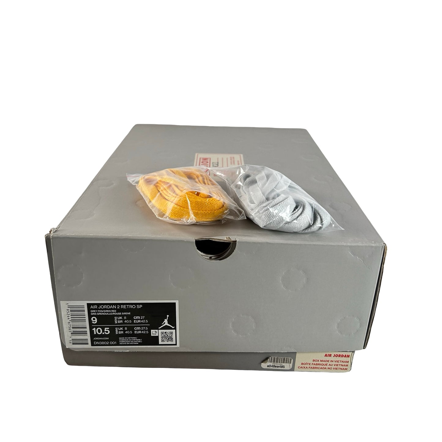 DN3802 001 Jordan 2 Retro SP Union Grey Fog [USED] - 9 M (Used4)