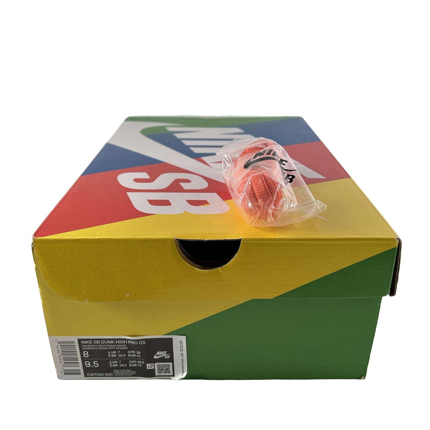 CW7093 600 Nike SB Dunk High Tos de fresa