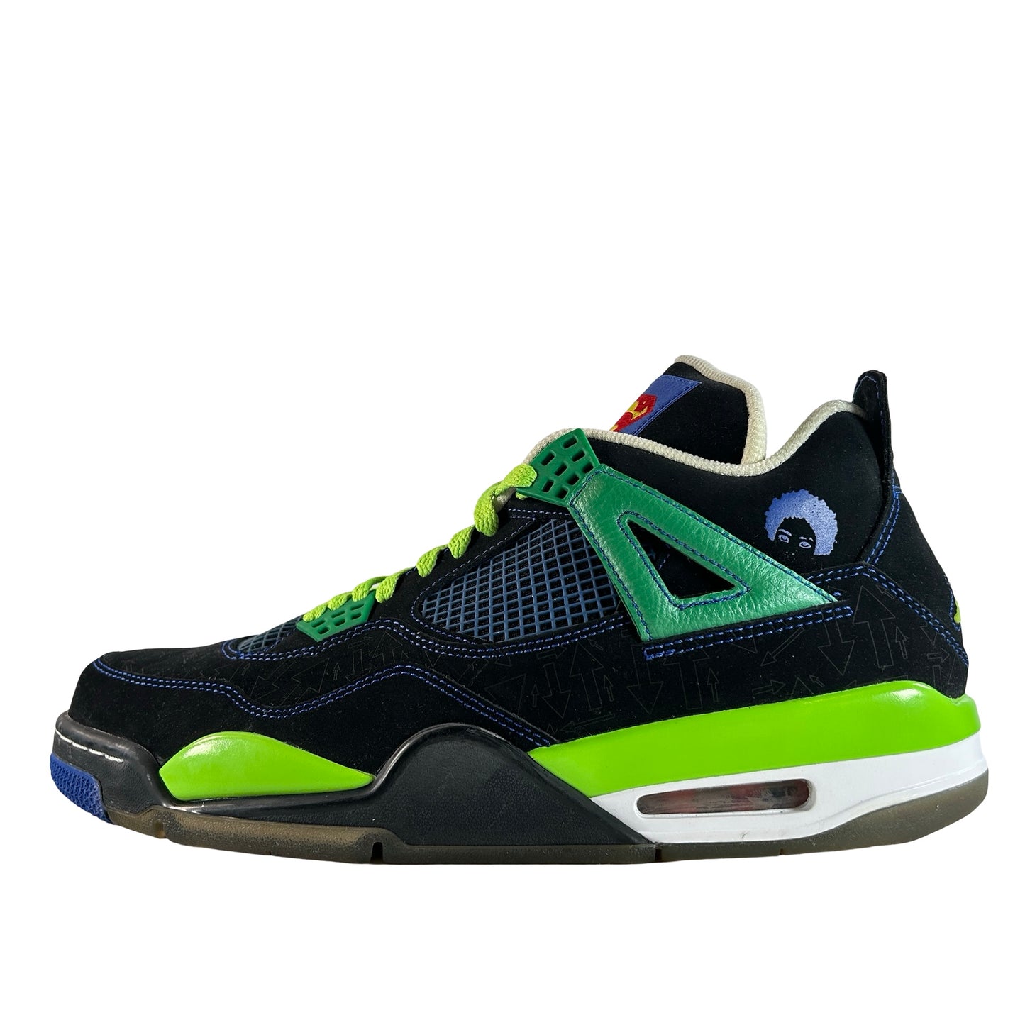 308497 015 Jordan 4 Doernbecher [CONDITIONAL] - 11.5 M (Yellowing) (Aged Midsoles) (Damaged Box)