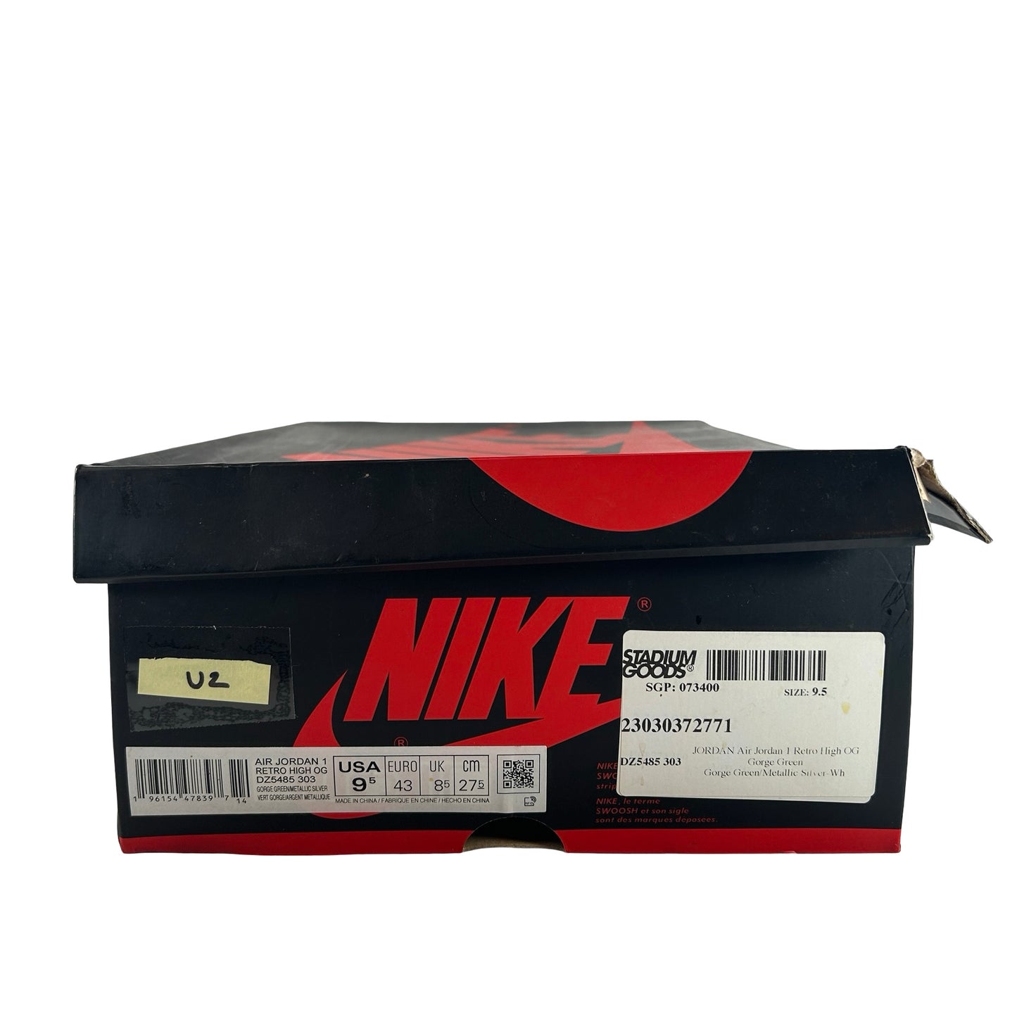 DZ5485 303 Jordan 1 Retro High OG Gorge Green [USED] - 9.5 M (Used2)