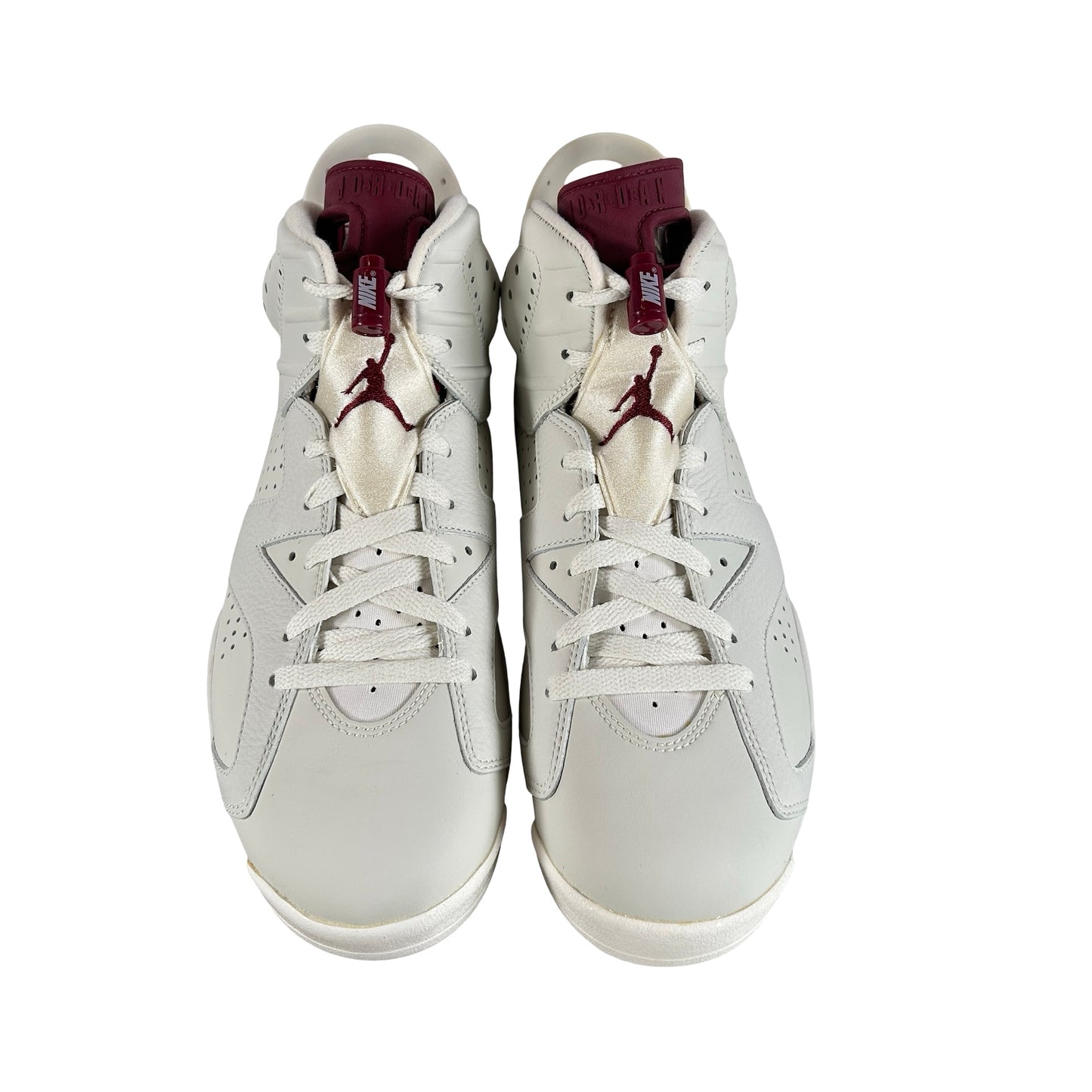 384664 116 Jordan 6 Maroon [CONDITIONAL] - 8.5 M (Yellowing) (Damaged Box)