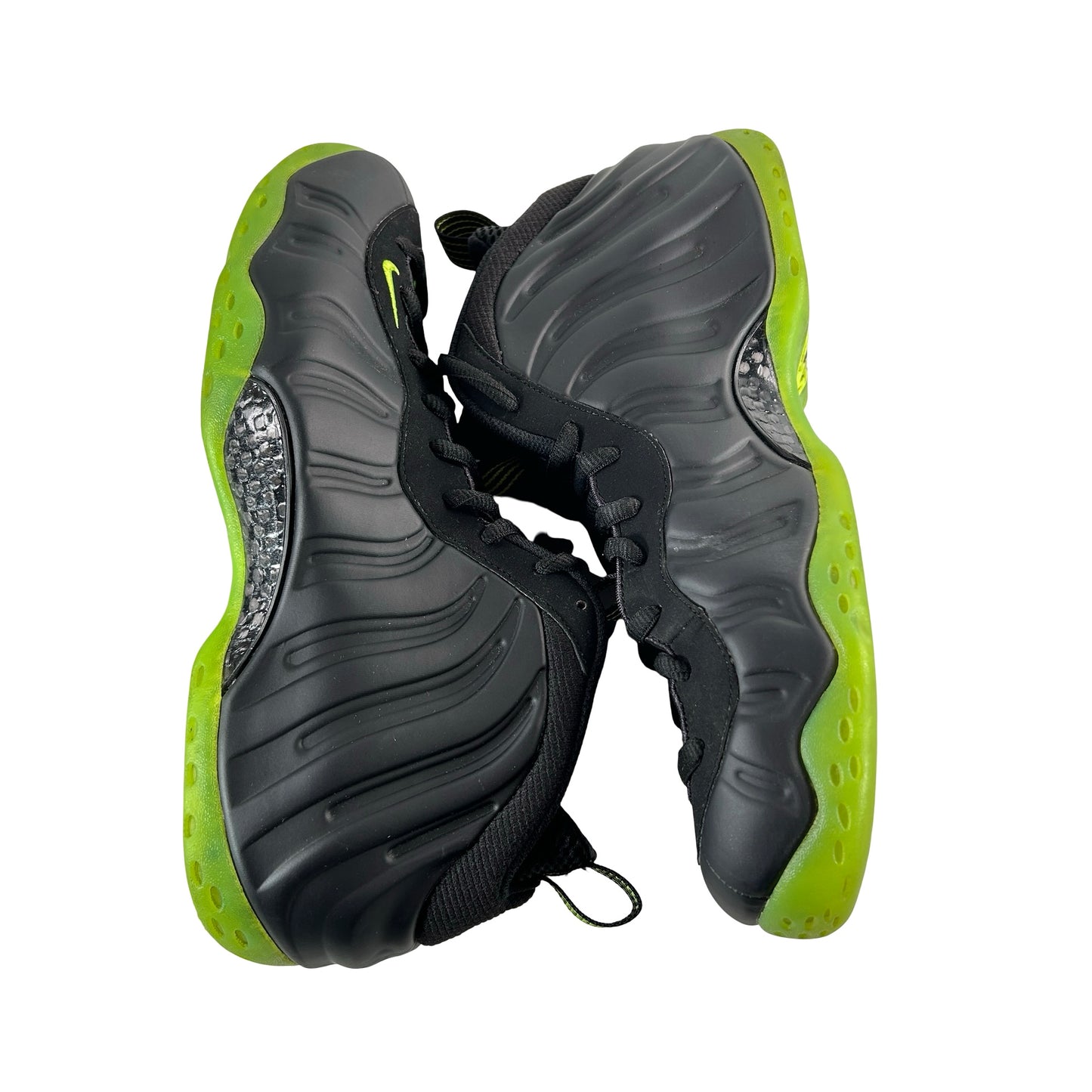 HF2902 001 Nike Air Foamposite One Black Volt [USED] - 11 M (Used) (No Box)