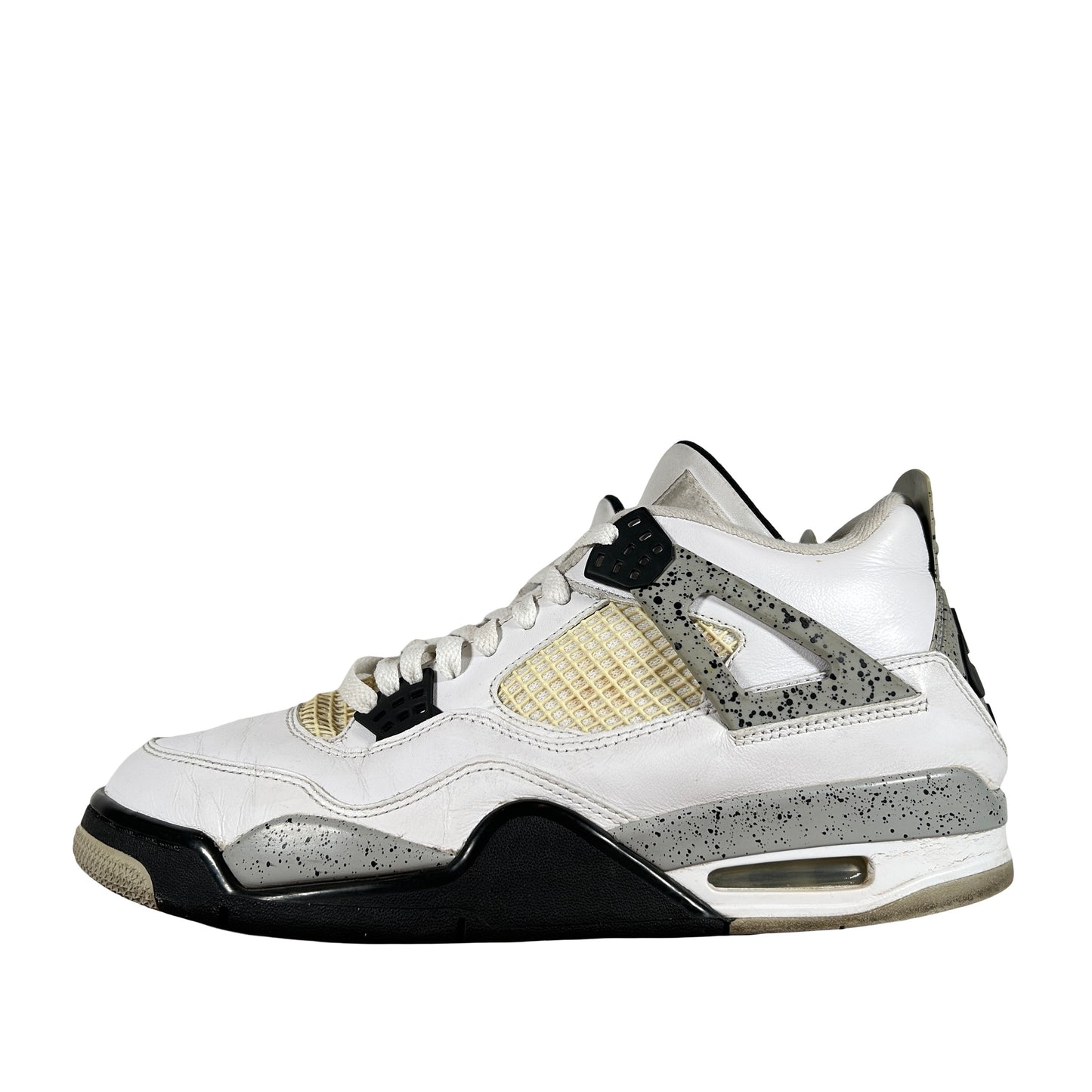 840606 192 Jordan 4 White Cement [USED] - 11 M (Used5) (No Box5)
