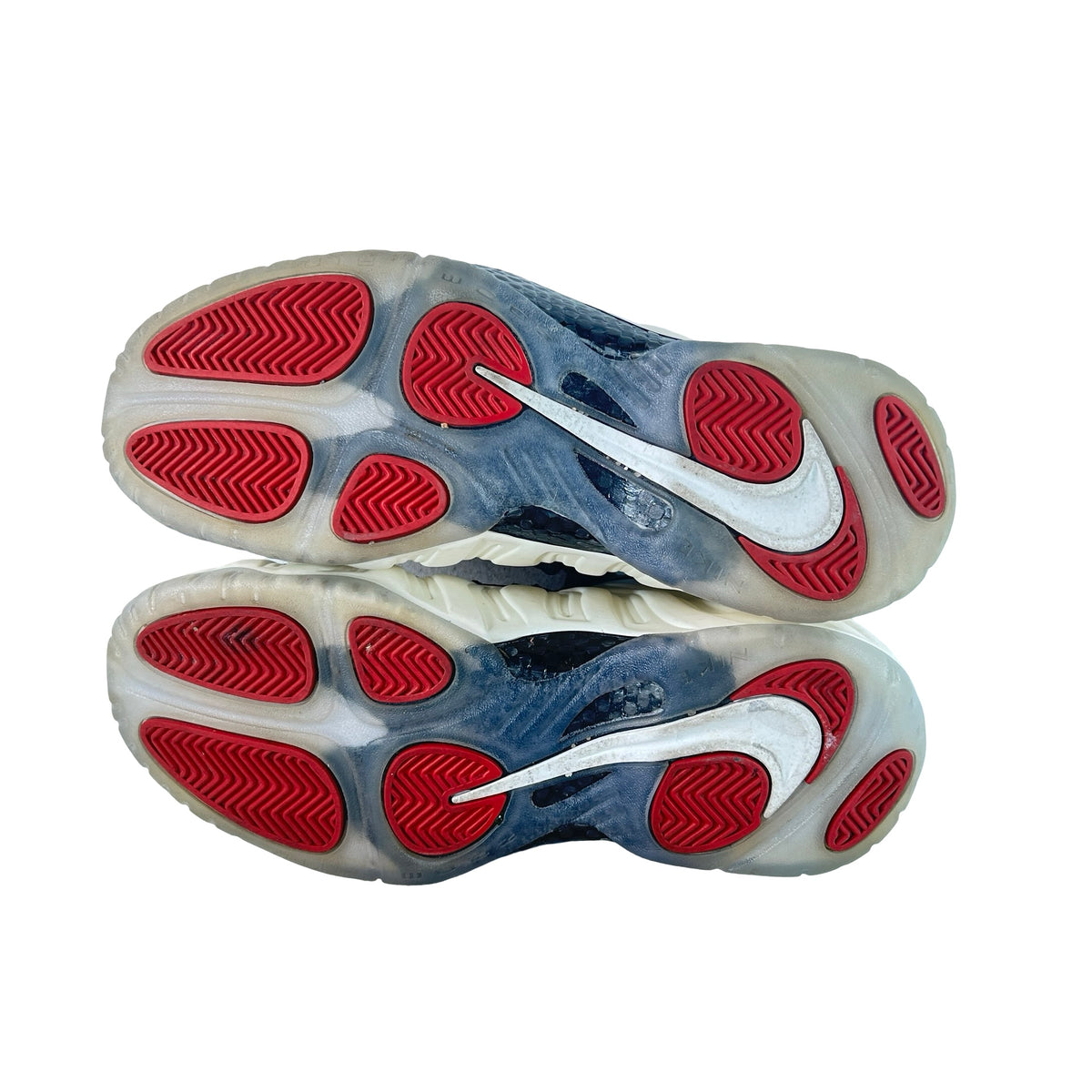 624041 100 Nike Air Foamposite Pro Pearl Class of 97 [USED] - 9.5 M (Used) (No Box)