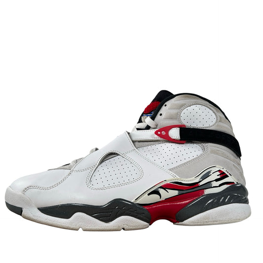305381 100 Jordan 8 Retro White True Red (2025) [USED] - 11.5 M (Used3)