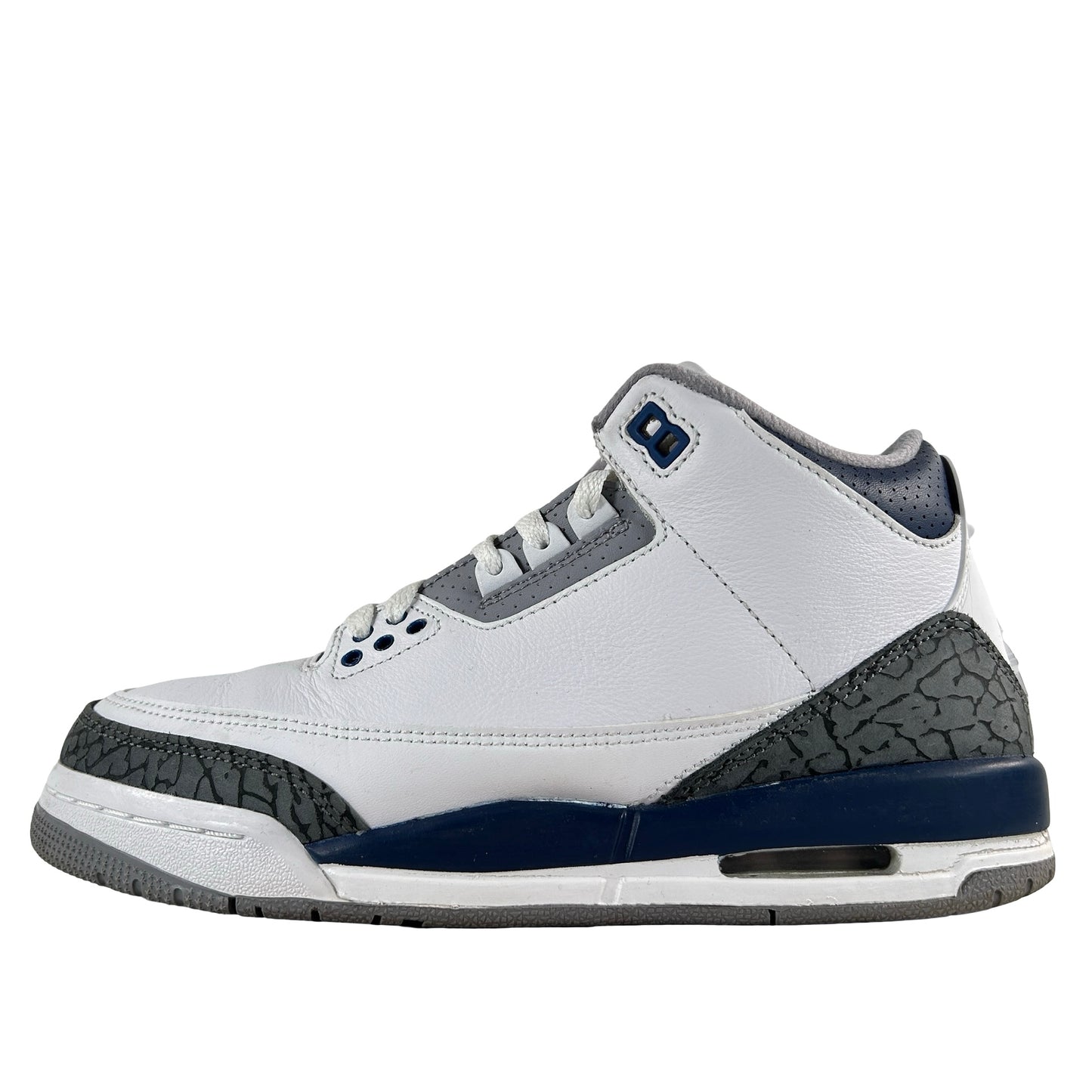 DM0967 140 Jordan 3 Retro Midnight Navy (GS) [USED] - 6.5 Y (Used) (No Box)